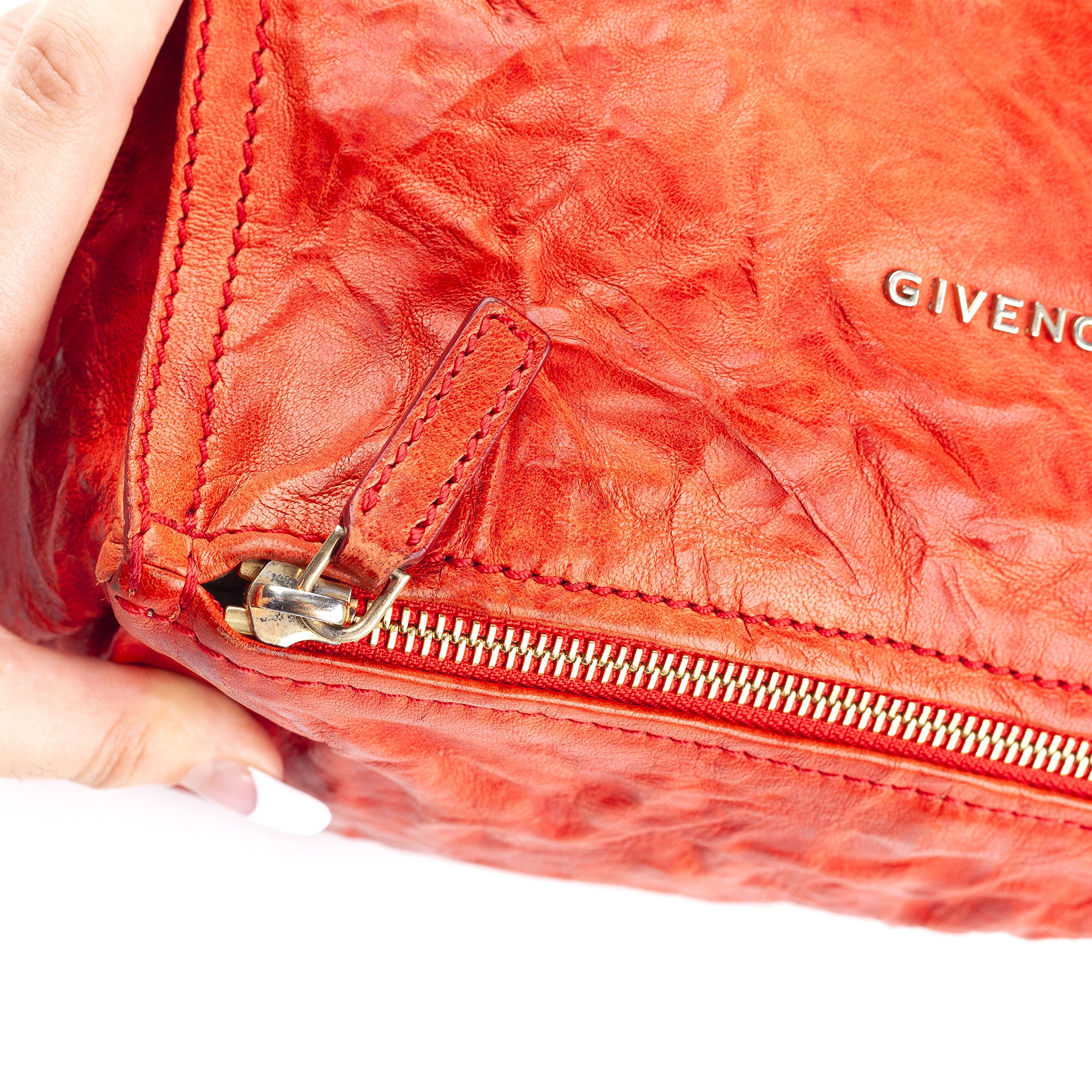 Givenchy Givenchy Paris Goatskin Coral Mini Pandora Vintage Bag Size ONE SIZE - 5 Thumbnail