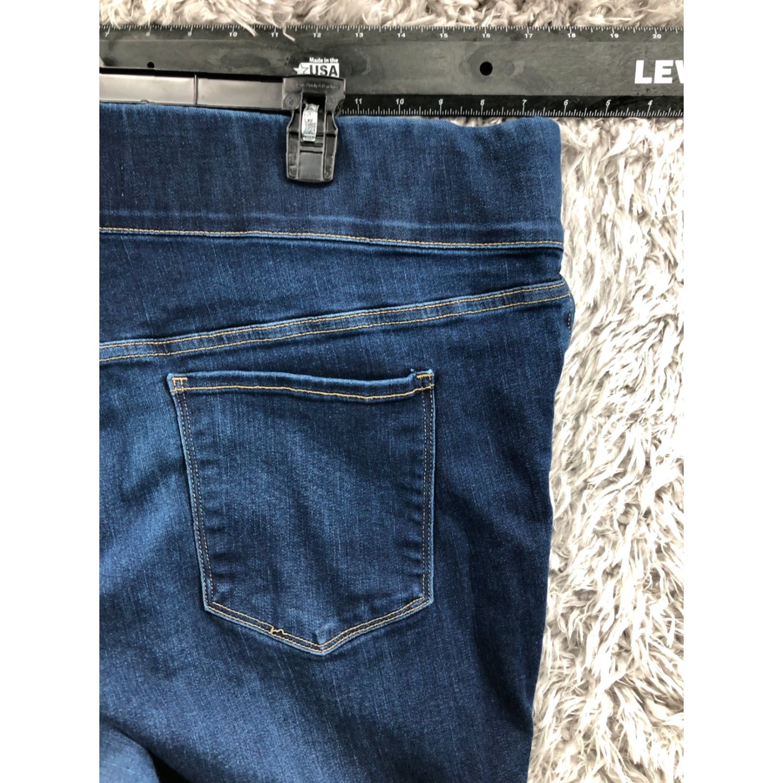 Old Navy Old Navy Jeans Plus Size 26 Womens Blue High Rise Skinny Jegging Belt Loops 5-Pocket Denim Regular Comfort Size 26" / US 2 / IT 38 - 6 Thumbnail