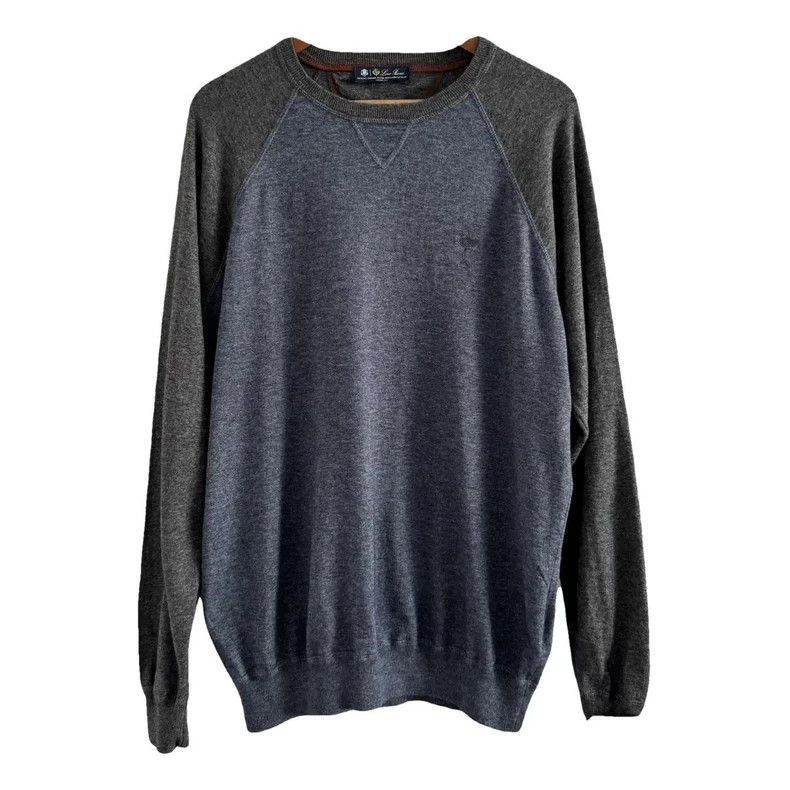 Ermenegildo Zegna Loro Piana Men's Silk Cashmere Sweater Size US L / EU 52-54 / 3 - 1 Thumbnail