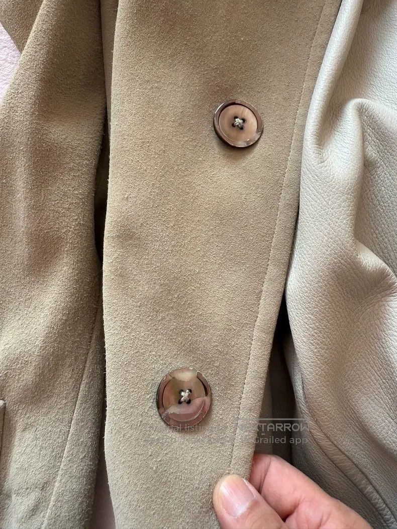 Hermes Hermes Deerskin trench coat Size US M / EU 48-50 / 2 - 8 Thumbnail