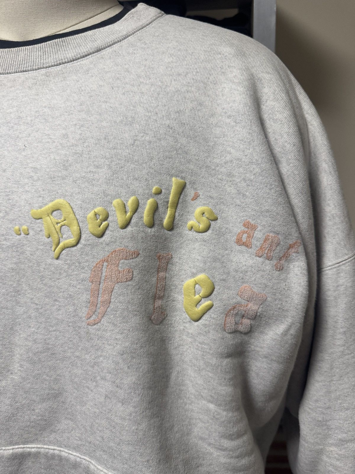 Cactus Plant Flea Market CPFM Devil's Ant Flea Double Layered Crewneck Size US L / EU 52-54 / 3 - 9 Thumbnail
