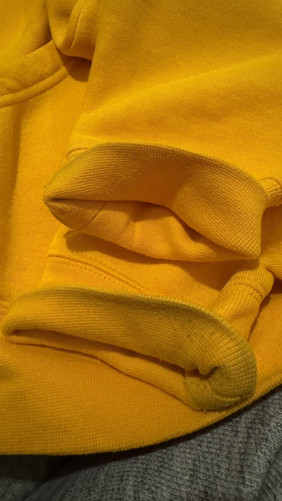 Fucking Awesome 2014 Yellow Embroided Hoodie Size US L / EU 52-54 / 3 - 6 Thumbnail