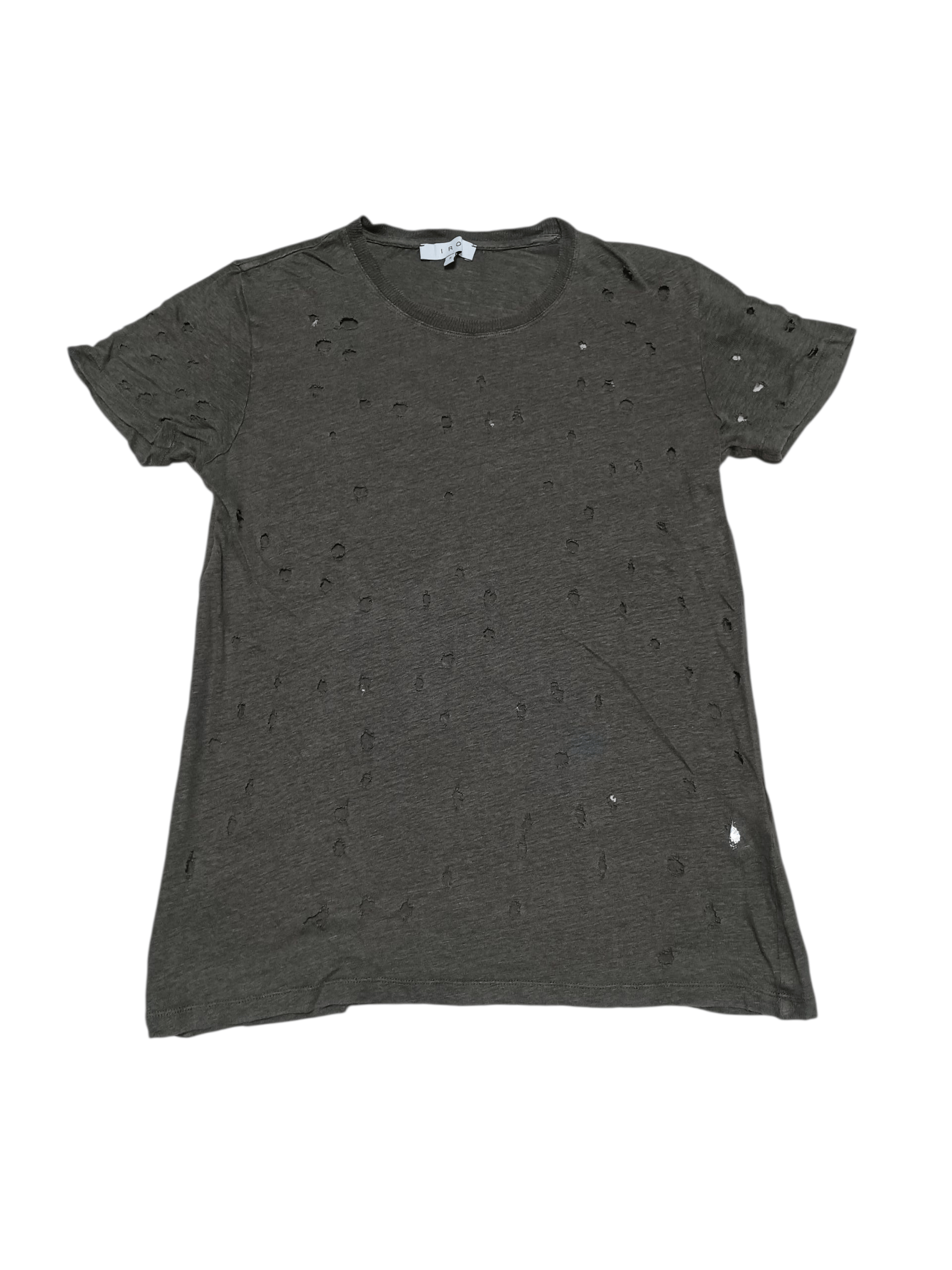 Iro IRO DISTRESSED AVANT GARDE JAPANESE TEE Size US S / EU 44-46 / 1 - 1 Thumbnail