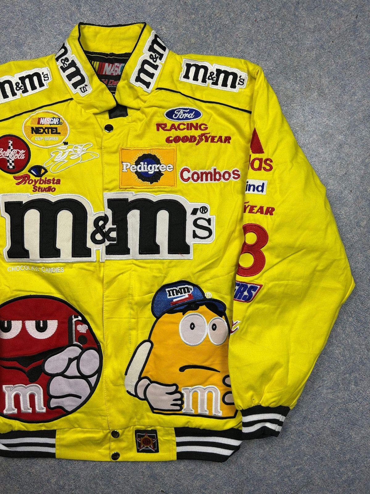 NASCAR Nascar Racing M&M’s 2005 Yellow Bomber Size US L / EU 52-54 / 3 - 2 Thumbnail