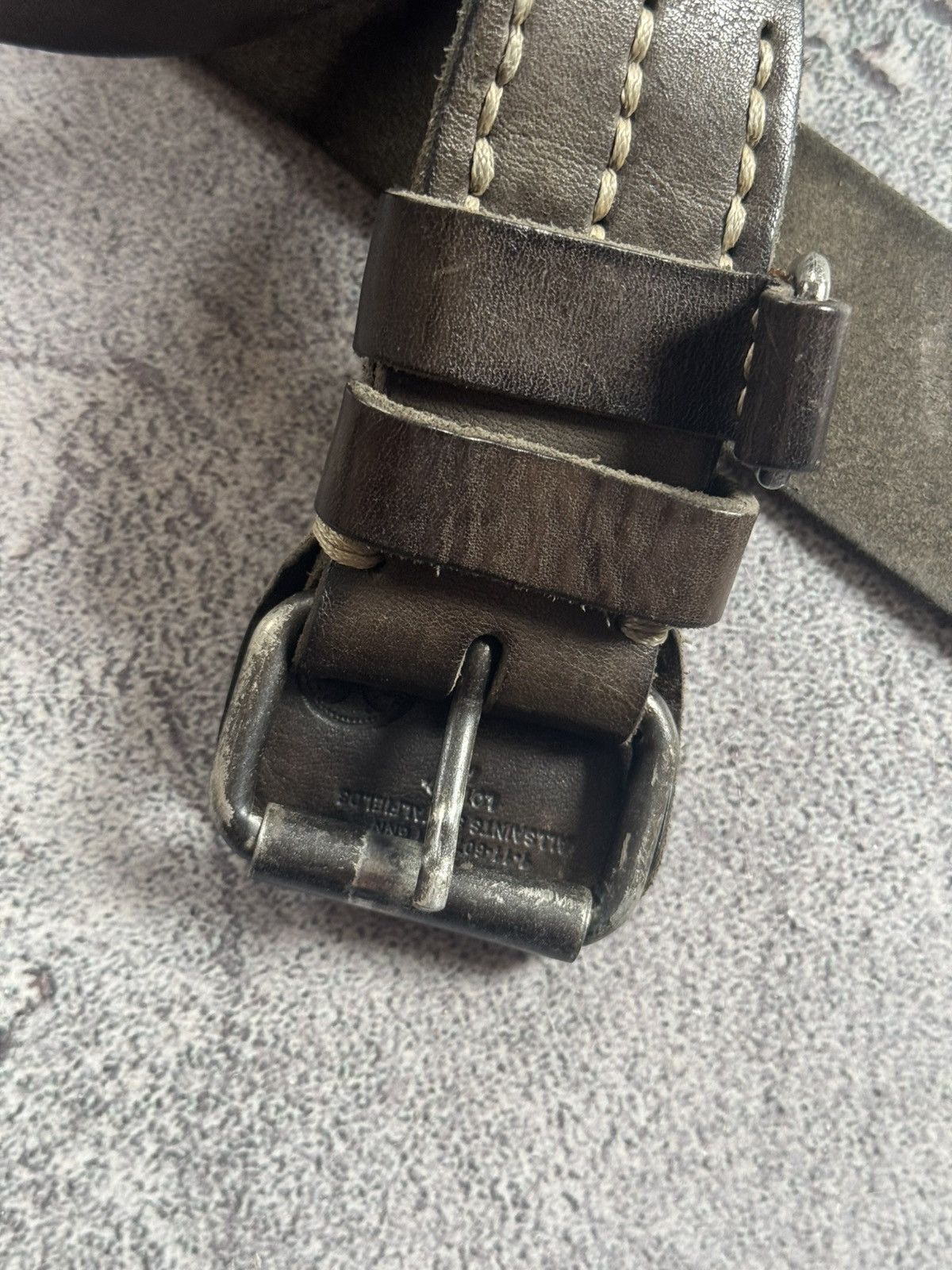 Allsaints Allsaints vintage avantgarde leather belt Size ONE SIZE - 4 Thumbnail