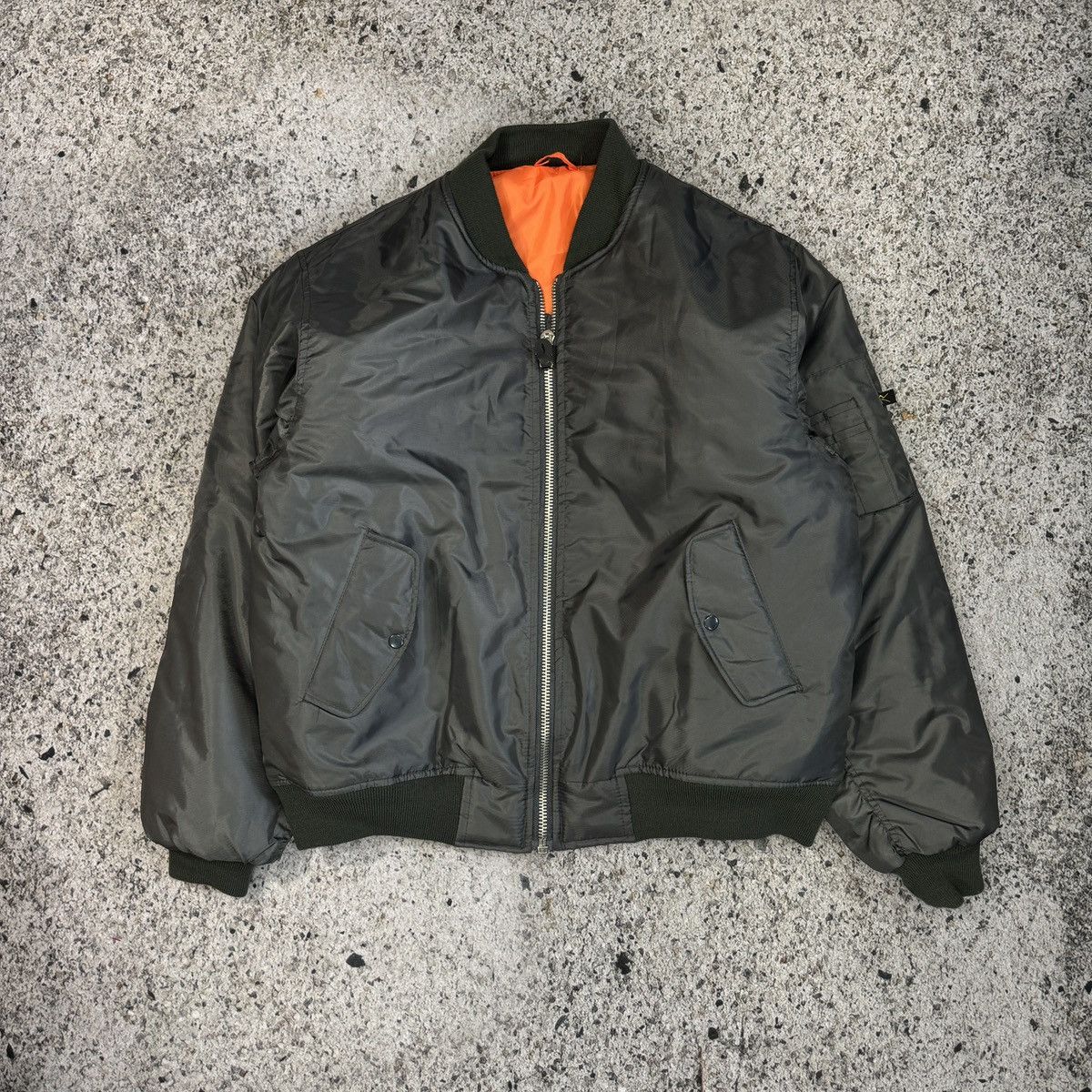 Rothco Rothco Army Green Reversible MA-1 Bomber Jacket Size US XXL / EU 58 / 5 - 2 Thumbnail