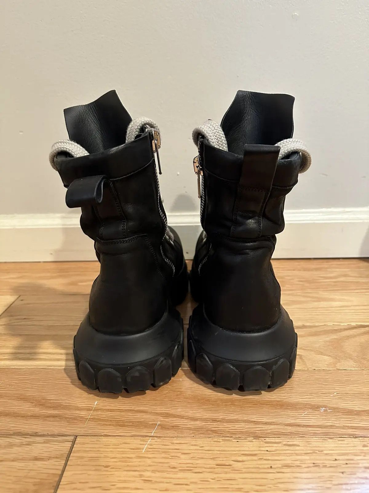 Rick Owens Rick Owens Jumbo Laced Lace Up Bozo Tractor Boots Size US 9 / EU 42 - 3 Thumbnail