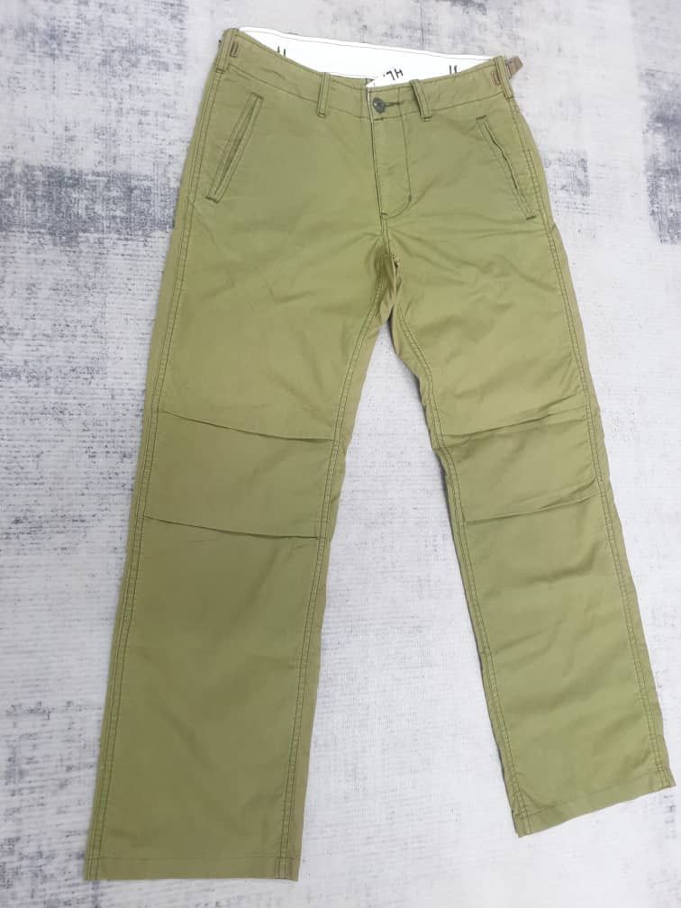 Margaret Howell Margaret Howell green olive pant Size US 29 - 7 Thumbnail