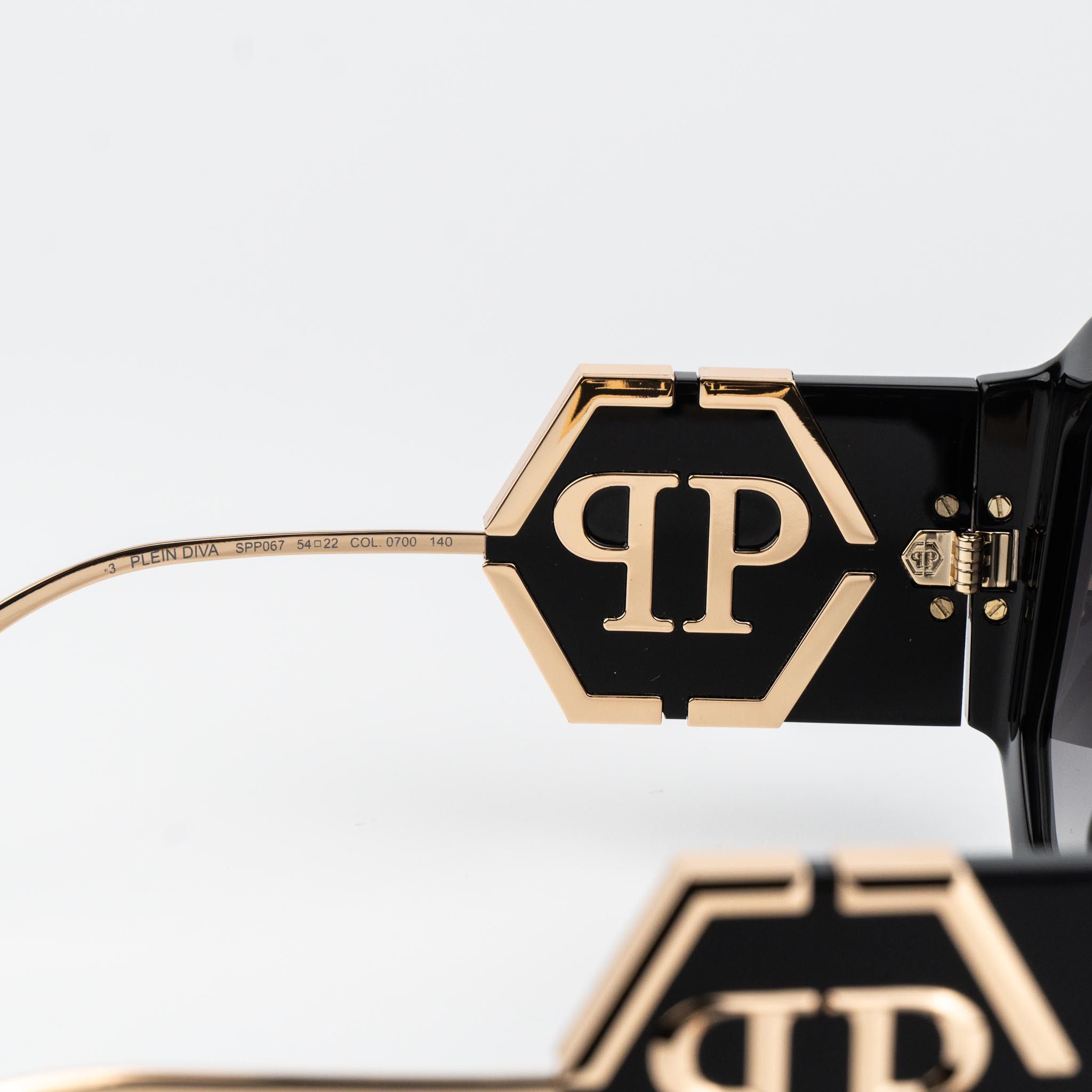 Philipp Plein Philipp Plein Women Sunglasses SPP067 0700 NEW AUTHENTIC Size ONE SIZE - 8 Thumbnail