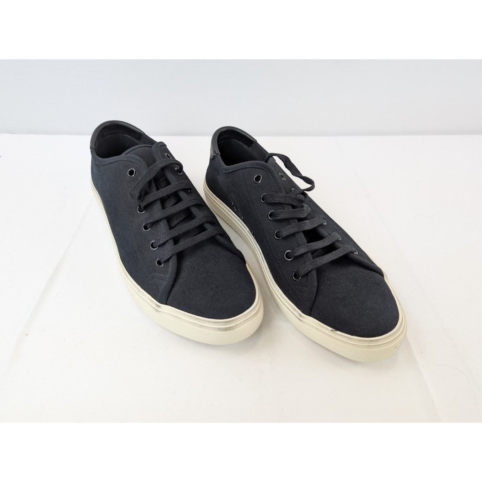 Saint Laurent Paris o1rshd1 Malibu Low-Top Sneakers in Nero Size US 10 / EU 43 - 6 Thumbnail
