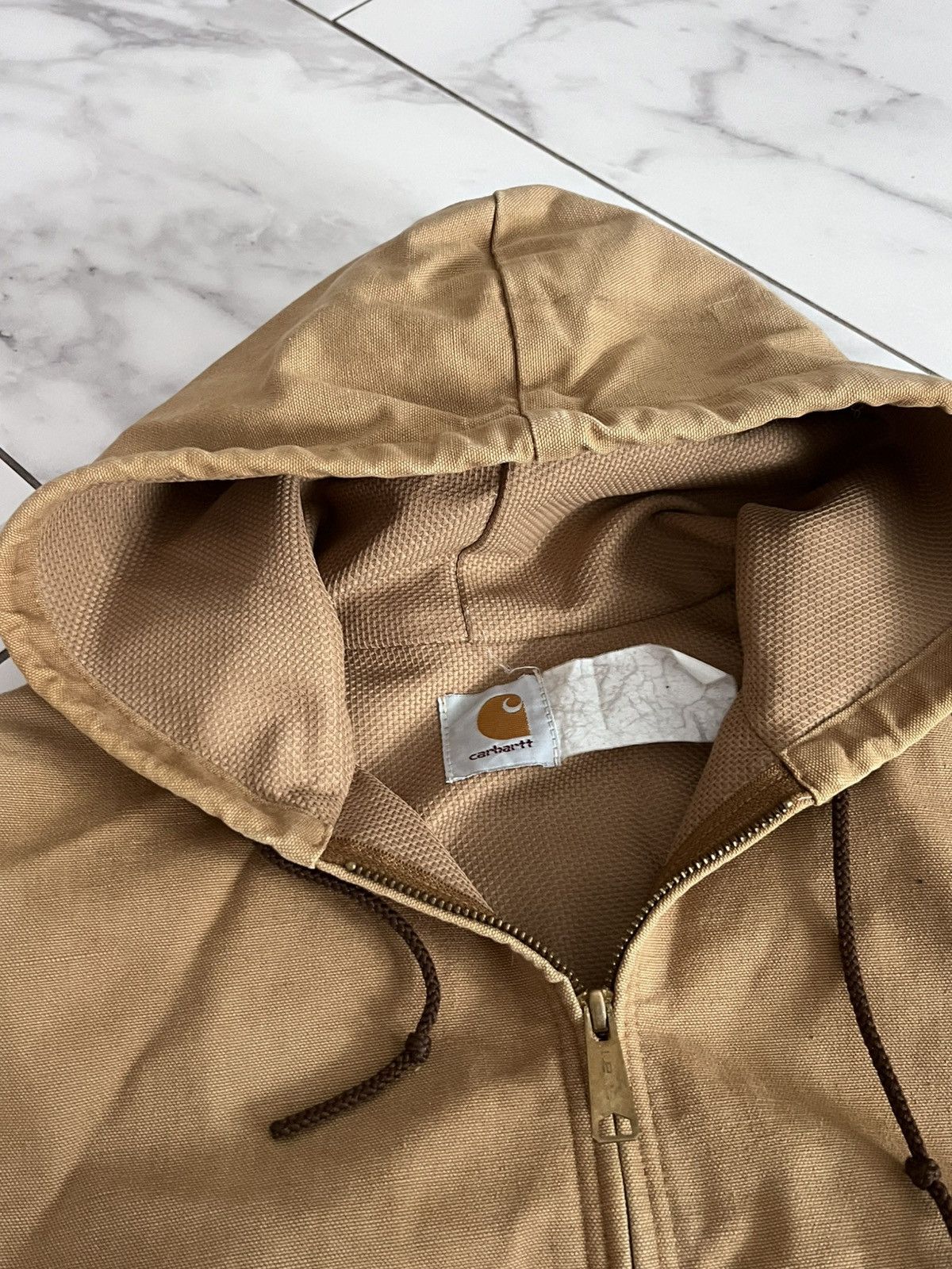 Carhartt Vintage Carhartt Tan Active Thermal Lined Waffle 90’s Jacket Size US L / EU 52-54 / 3 - 4 Thumbnail