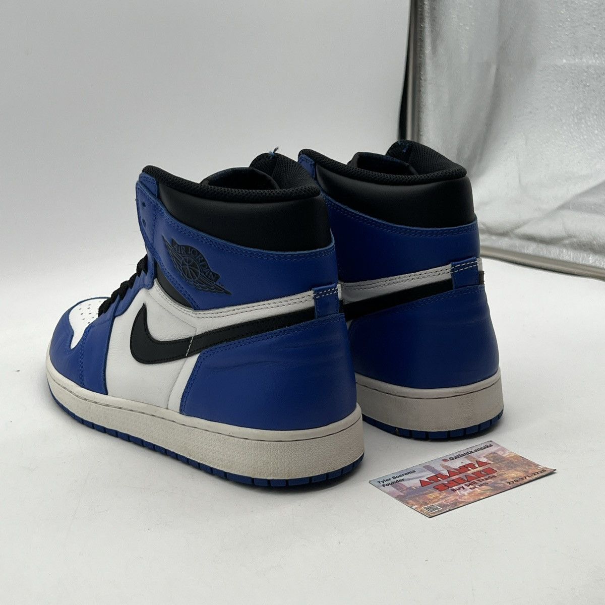 Nike Air Jordan 1 high game royal Size US 12 / EU 45 - 4 Thumbnail
