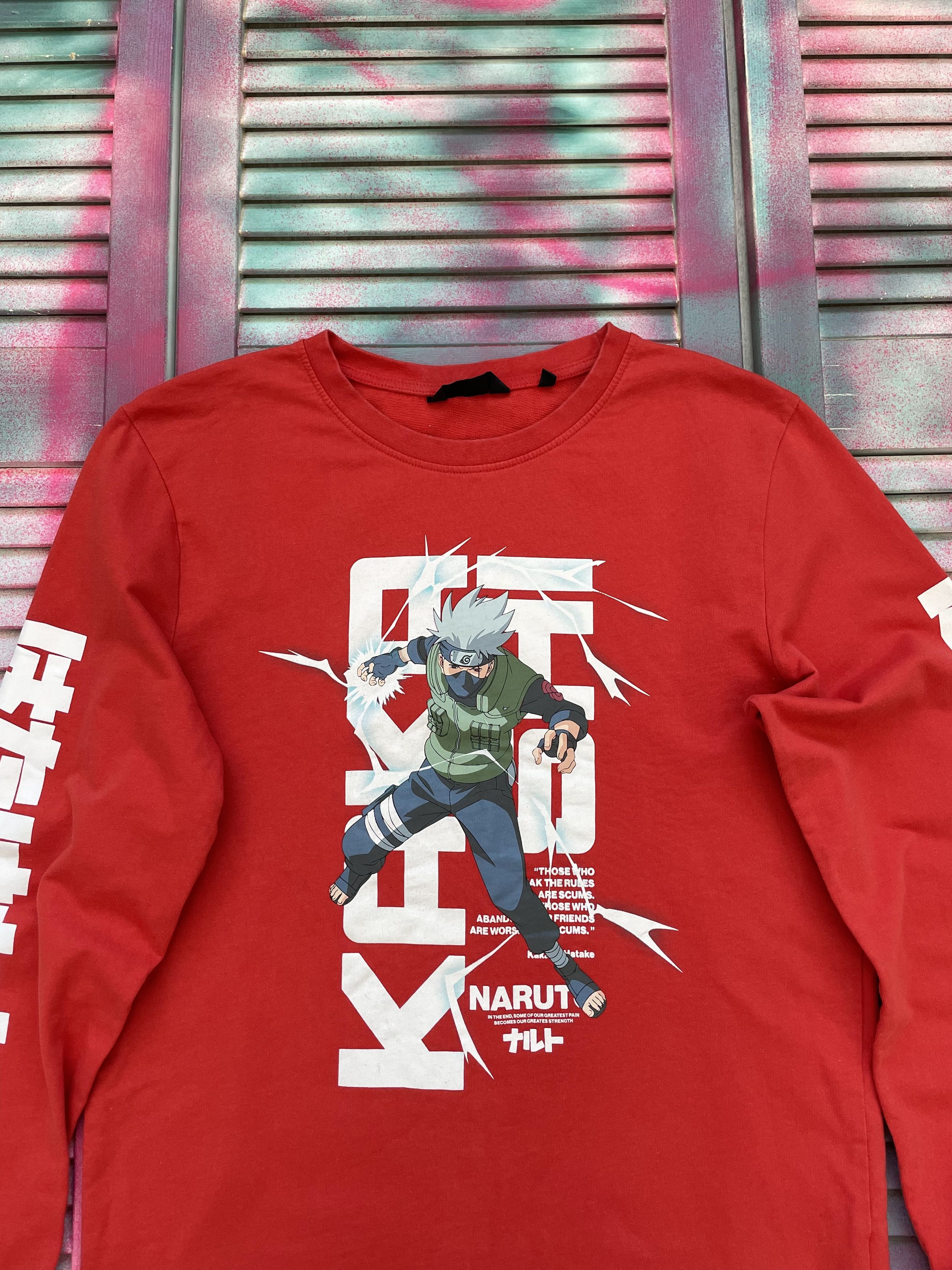 Cartoon Network Vintage Y2K Naruto BIG logo Long Sleeve Size US M / EU 48-50 / 2 - 3 Thumbnail