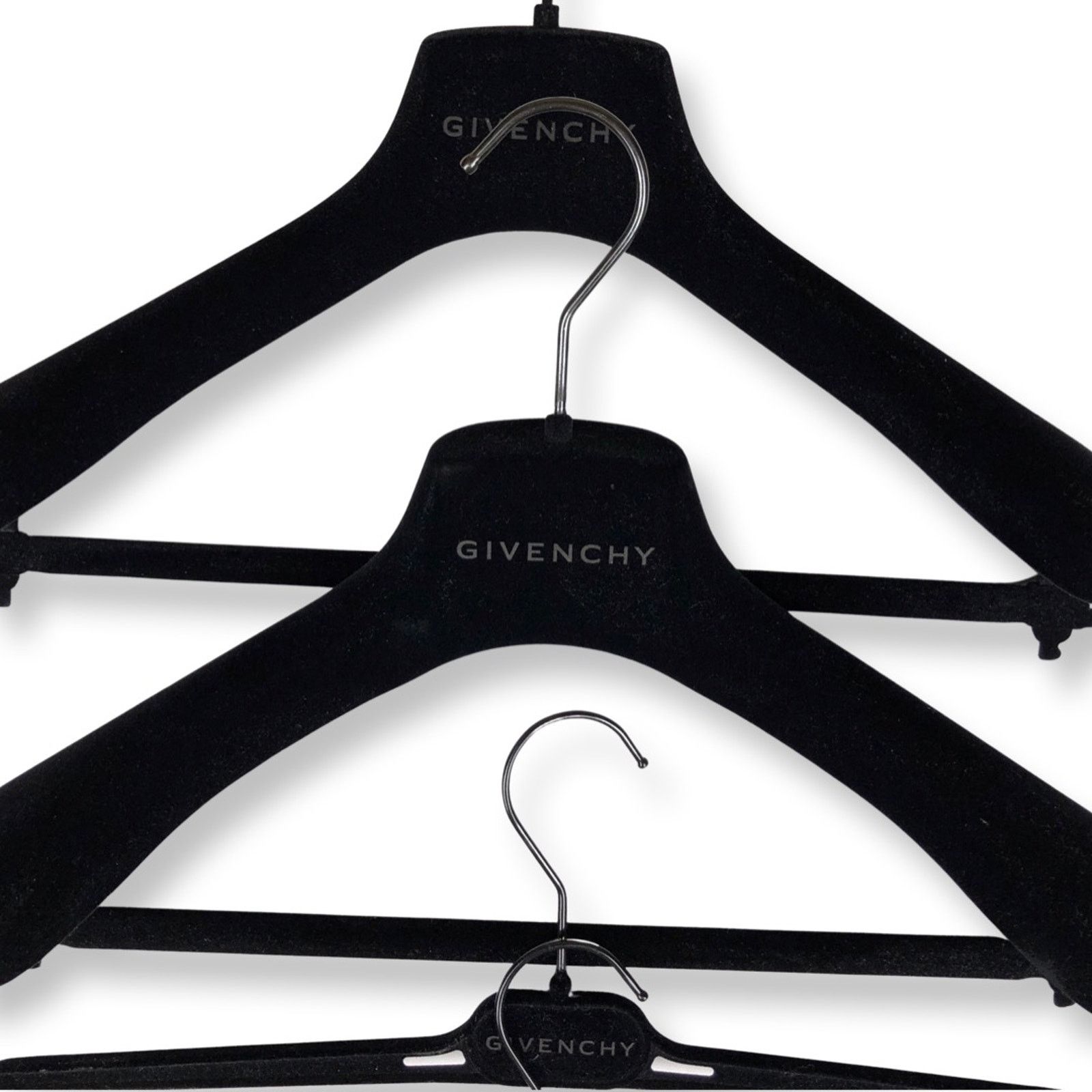 Givenchy Givenchy Logo Velour Hangers Size ONE SIZE - 3 Thumbnail