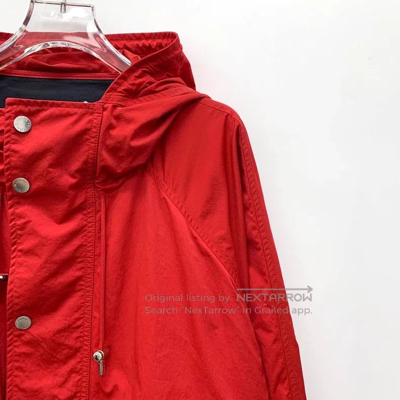 Louis Vuitton Louis Vuitton Red Hooded Drawstring Long Sleeve Jacket Size US XXL / EU 58 / 5 - 3 Thumbnail