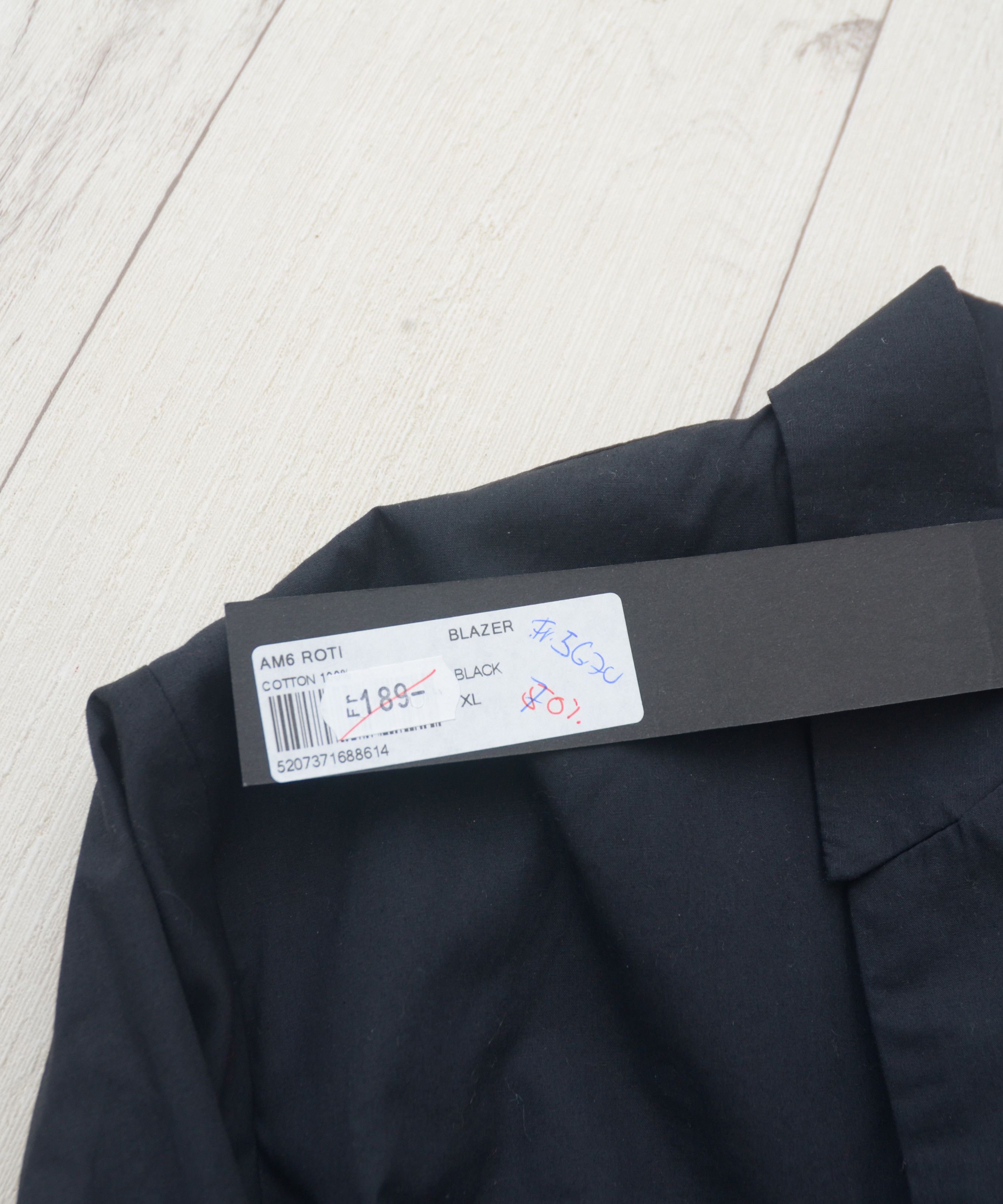 Designer New Designer LOTUS EATERS COTTON BLAZER Black y2k Size XL / US 12-14 / IT 48-50 - 8 Thumbnail