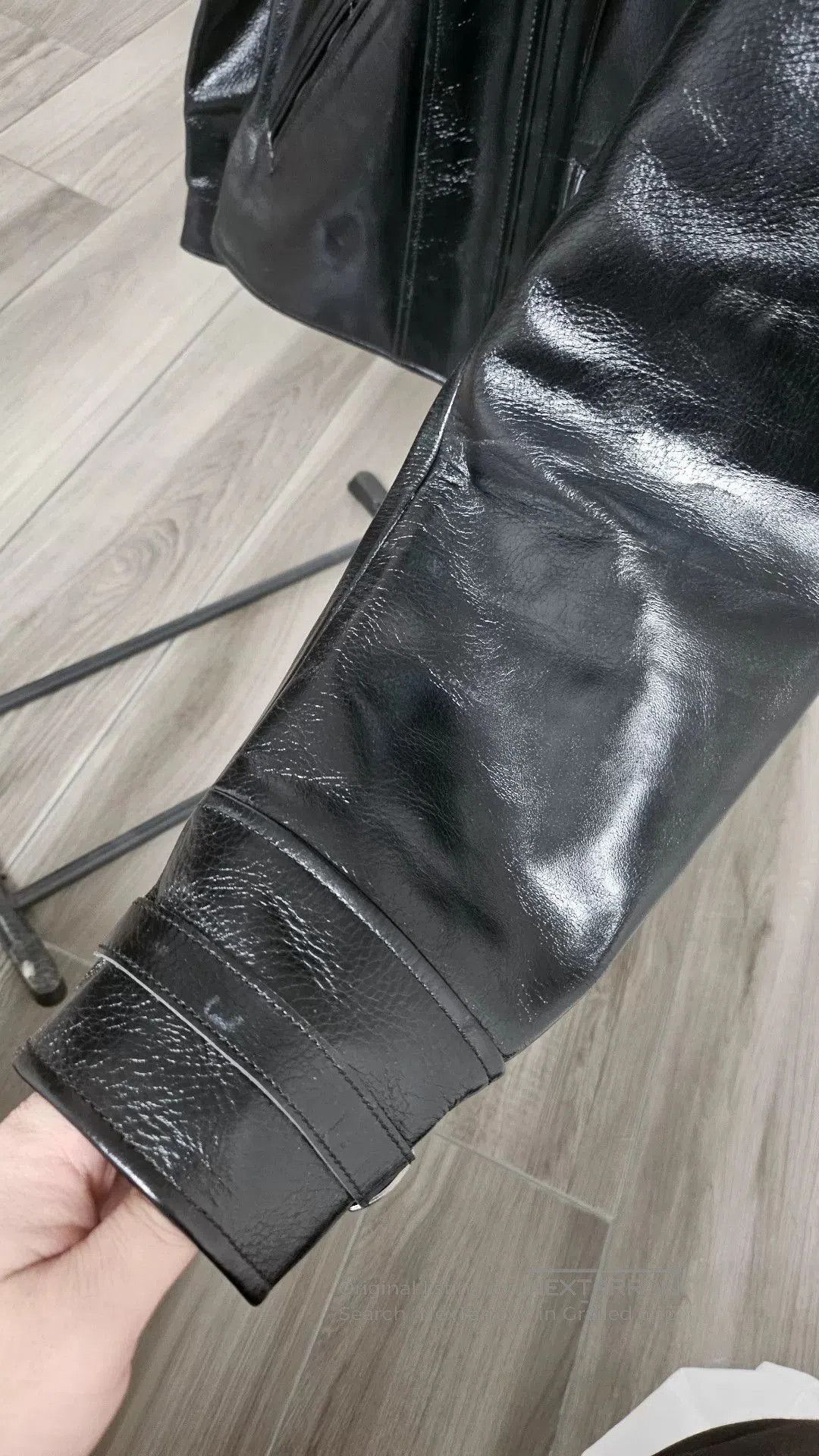 Schott Schott Accordion Style Leather Jacket. Size US XXS / EU 40 - 4 Thumbnail