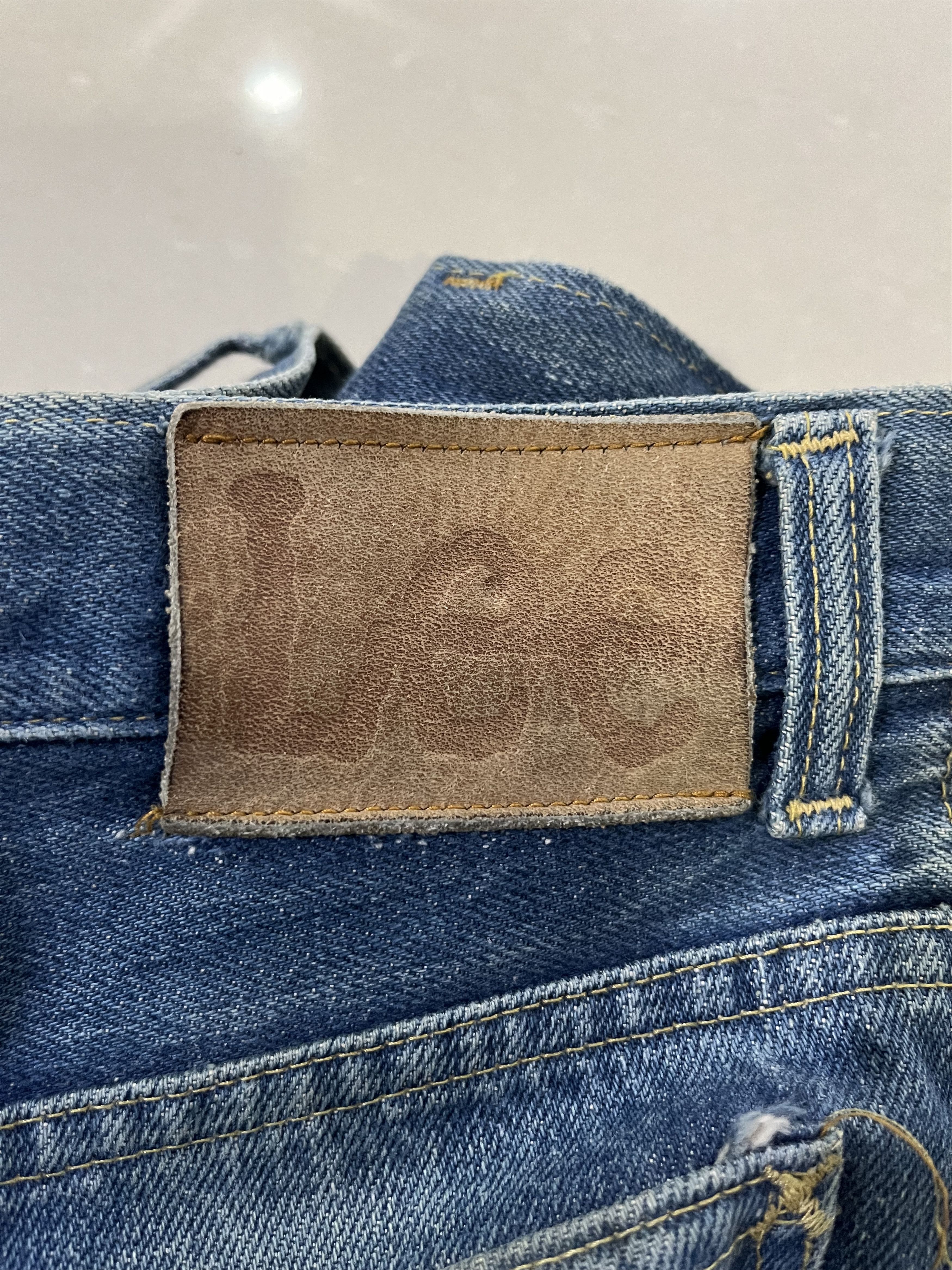 Lee Vintage 70s Lee Riders Lot 200 Model Union Made Jeans Size US 31 - 6 Thumbnail