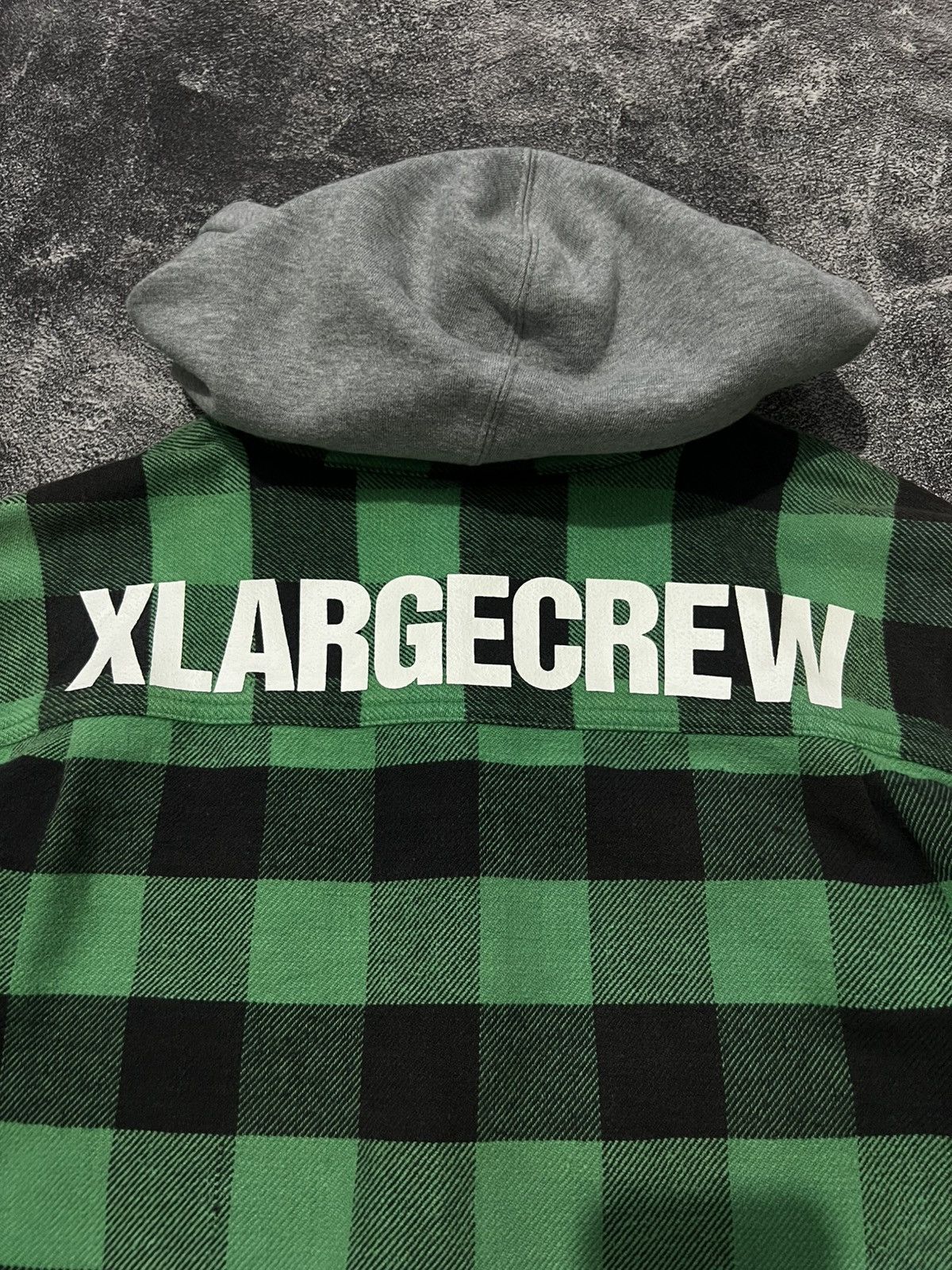 Xlarge XLarge Hooded Flannel Shirt Size US L / EU 52-54 / 3 - 3 Thumbnail