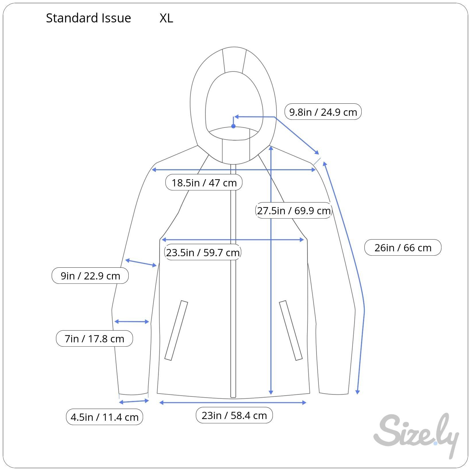 Standard Issue Standard Issue Color Block Men's Nylon Hooded Jacket XL NWT Size XL / US 12-14 / IT 48-50 - 2 Thumbnail