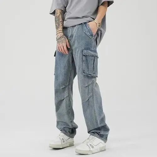 Japanese Brand Big Pocket Casual Pants Size US 32 / EU 48 - 1 Thumbnail