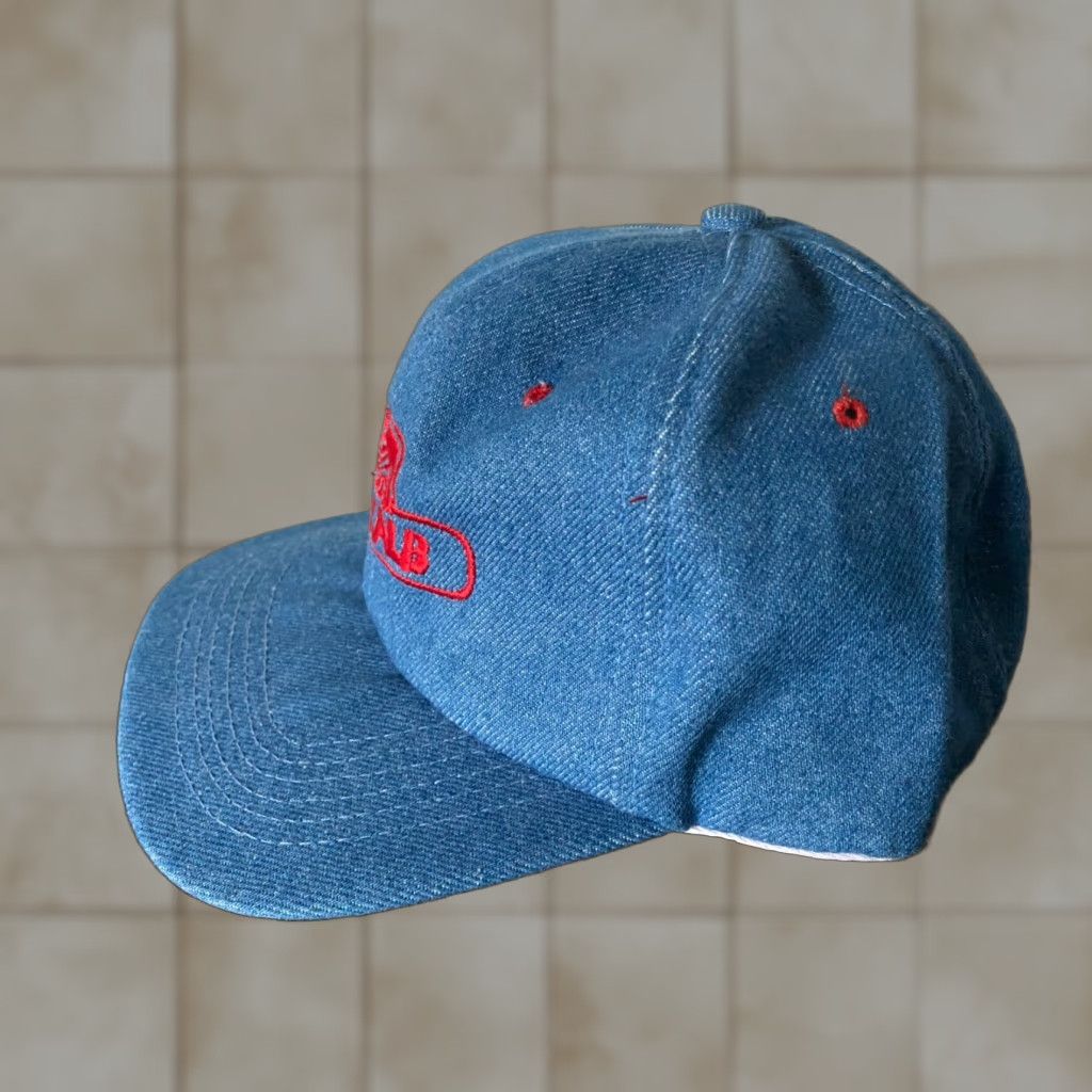 Denime VTG 80s 90s DeKalb Denim Trucker Hat Adjustable Baseball Cap USA Made Size ONE SIZE - 1 Thumbnail
