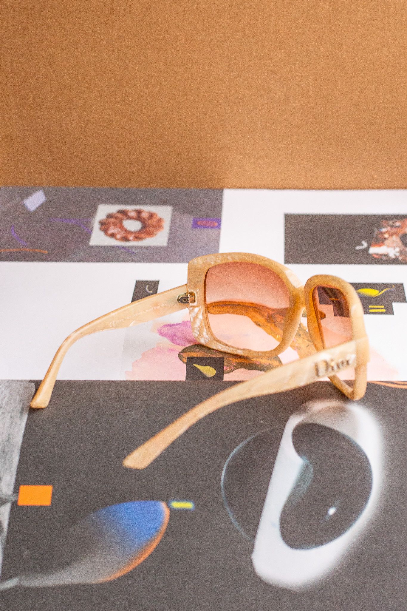 Dior Christian Dior MyDior 1 Cannage Oversized Sunglasses Size ONE SIZE - 3 Thumbnail