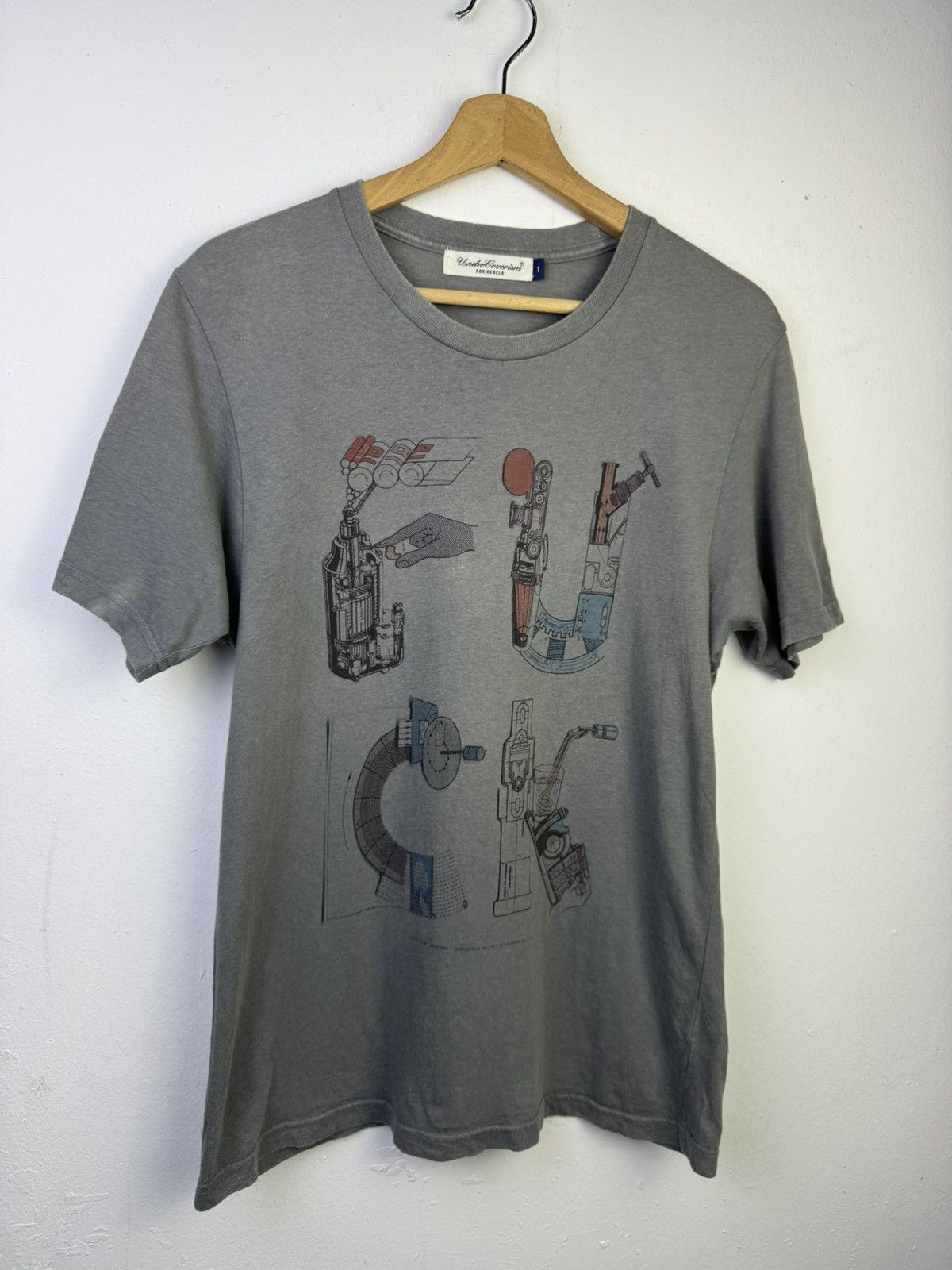 Undercover Undercover T-shirt featuring illustrations spell out "FUCK" Size US S / EU 44-46 / 1 - 2 Thumbnail