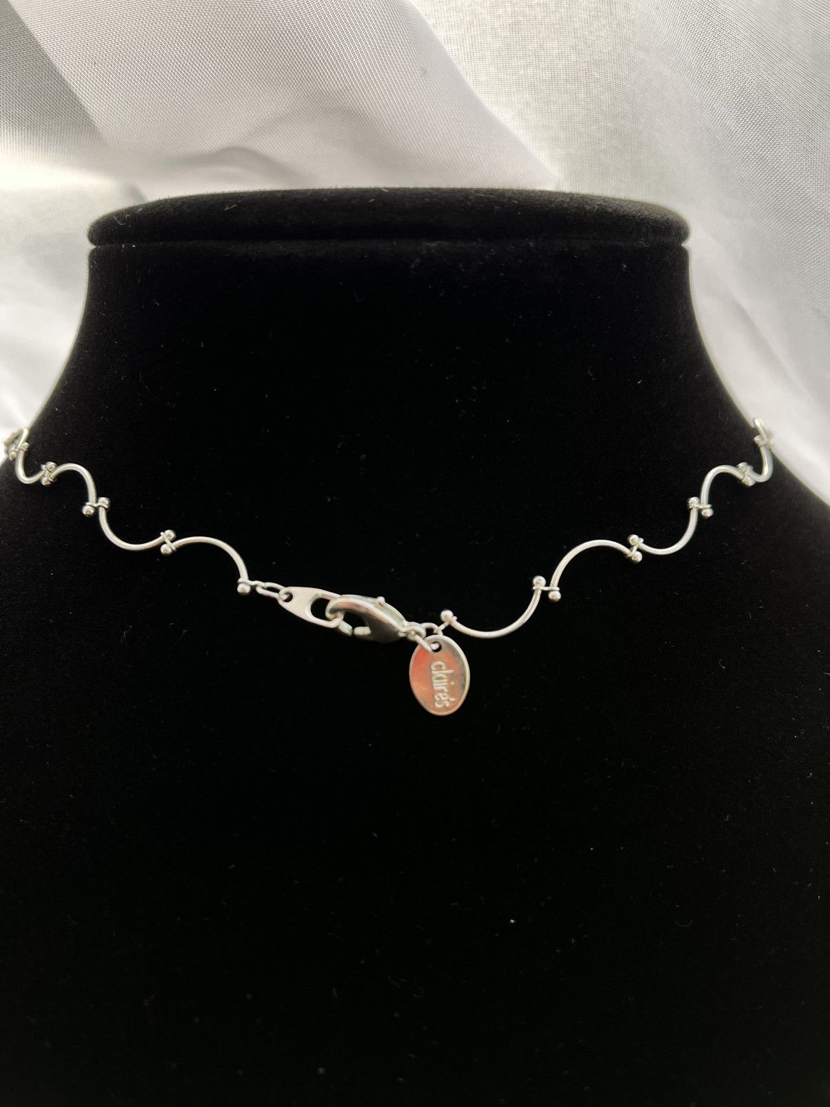 Vintage Vintage Claire’s signed silver necklace Size ONE SIZE - 4 Thumbnail