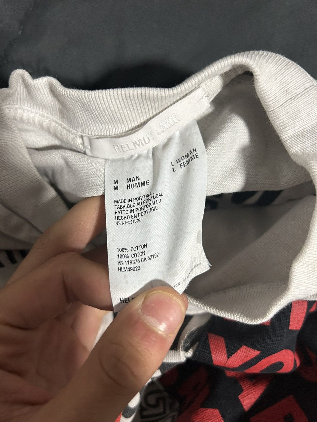 Helmut Lang Helmut lang long sleeve tee Size US M / EU 48-50 / 2 - 4 Thumbnail