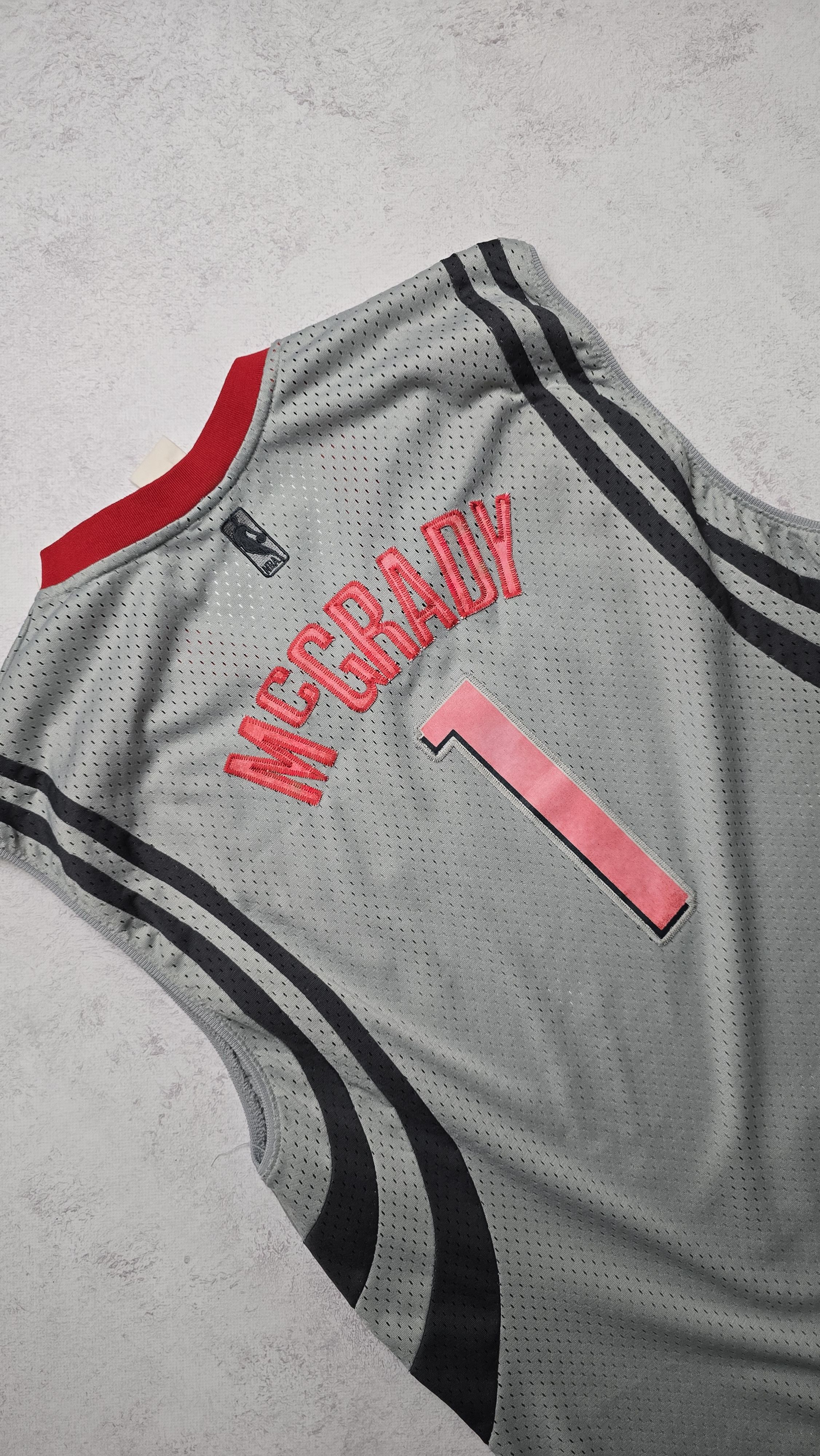 Adidas Adidas Houston Rockets Tracy McGrady #1 NBA Jersey Sewn Size US XL / EU 56 / 4 - 4 Thumbnail