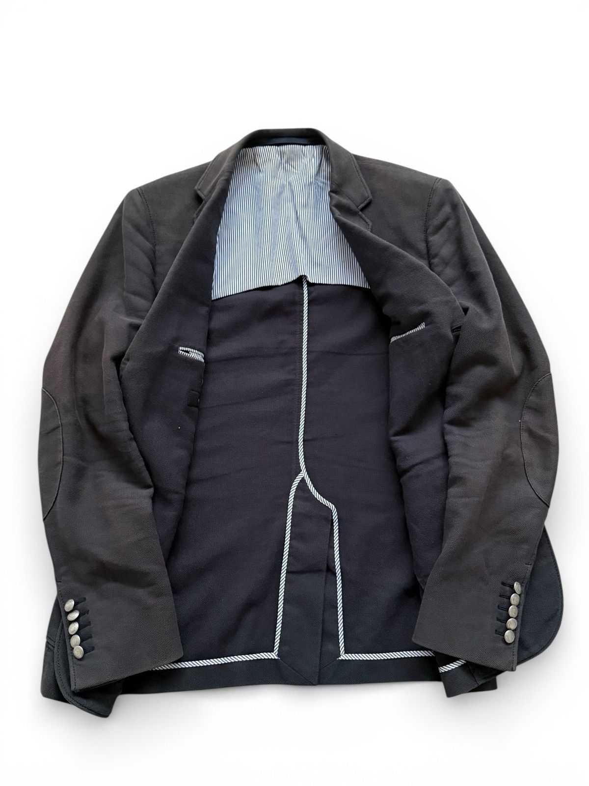 Gucci Gucci By Tom Ford Black Faded Blazer Jacket Size 40R - 5 Thumbnail