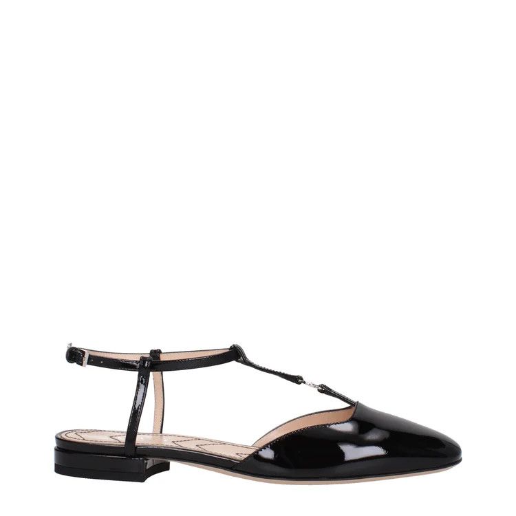 Gucci ob1o1e1124 Patent Leather Sandals in Black Size US 8.5 / IT 38.5 - 1 Thumbnail