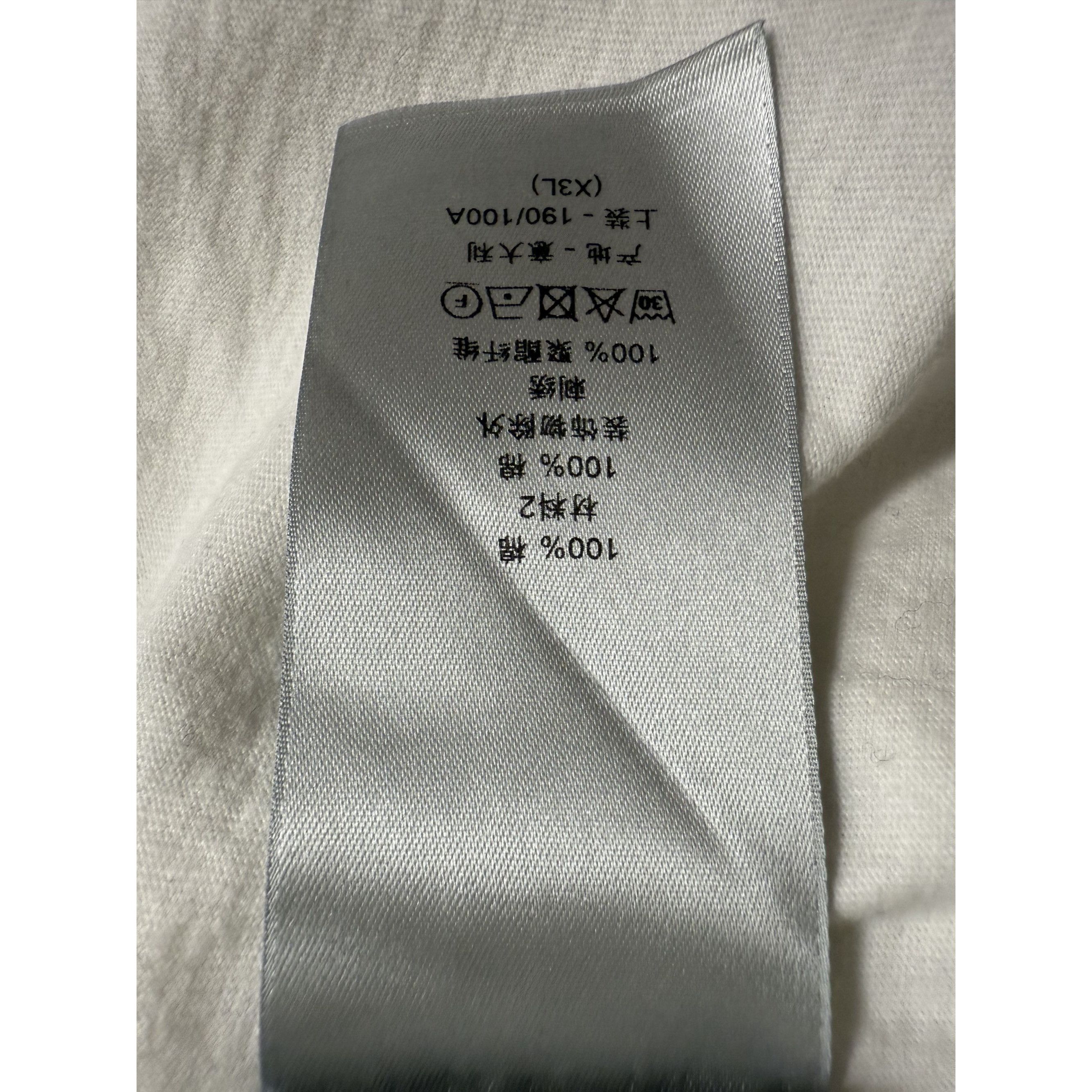 Dior Christian Dior Couture Paris White T-Shirt X3L 100% Cotton Size US XXL / EU 58 / 5 - 11 Thumbnail