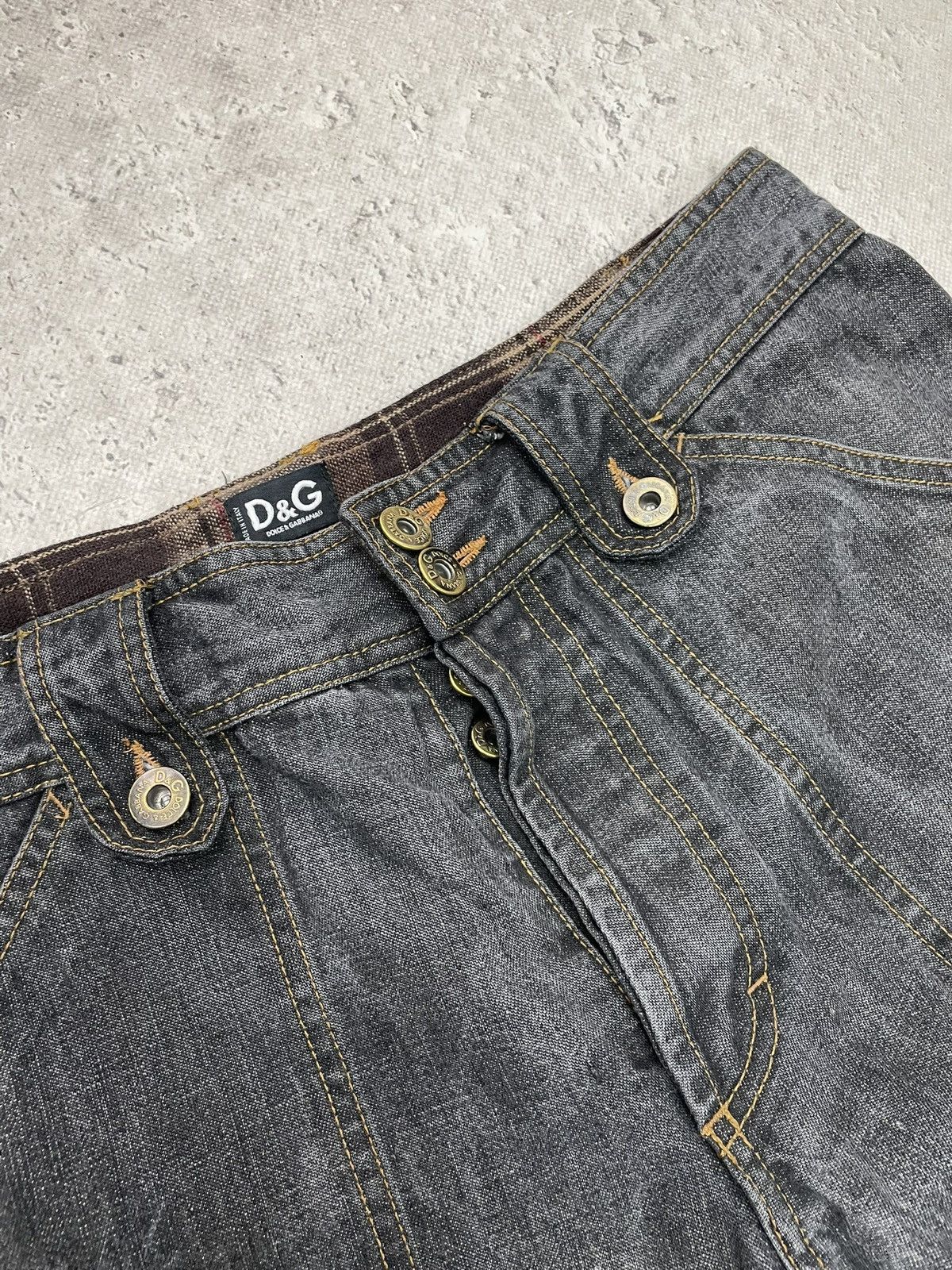 Dolce & Gabbana Rare washed 2000s cargo pants Dolce gabbana Archive y2k Size US 30 / EU 46 - 4 Thumbnail