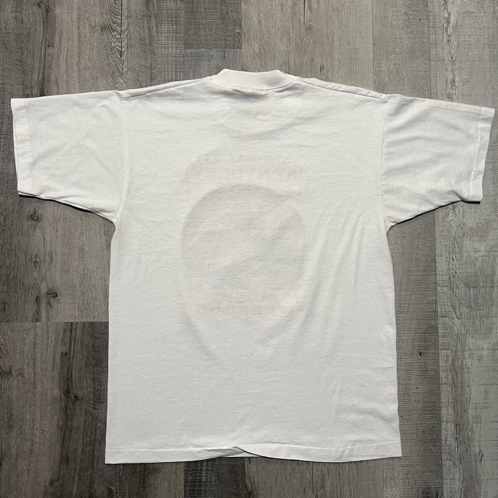 Fruit Of The Loom VTG National City Kentucky Music Festival T Shirt White 90s Size US L / EU 52-54 / 3 - 2 Thumbnail