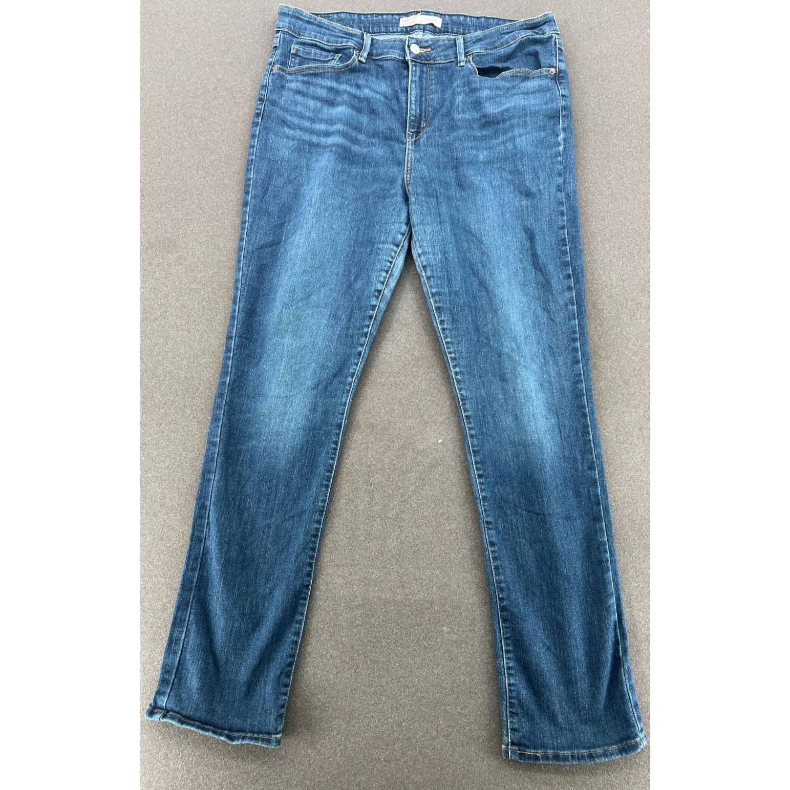 Levi's Levi’s Signature Jeans Men’s 16M W33 L32 Mid Rise Straight S Size US 33 - 3 Thumbnail