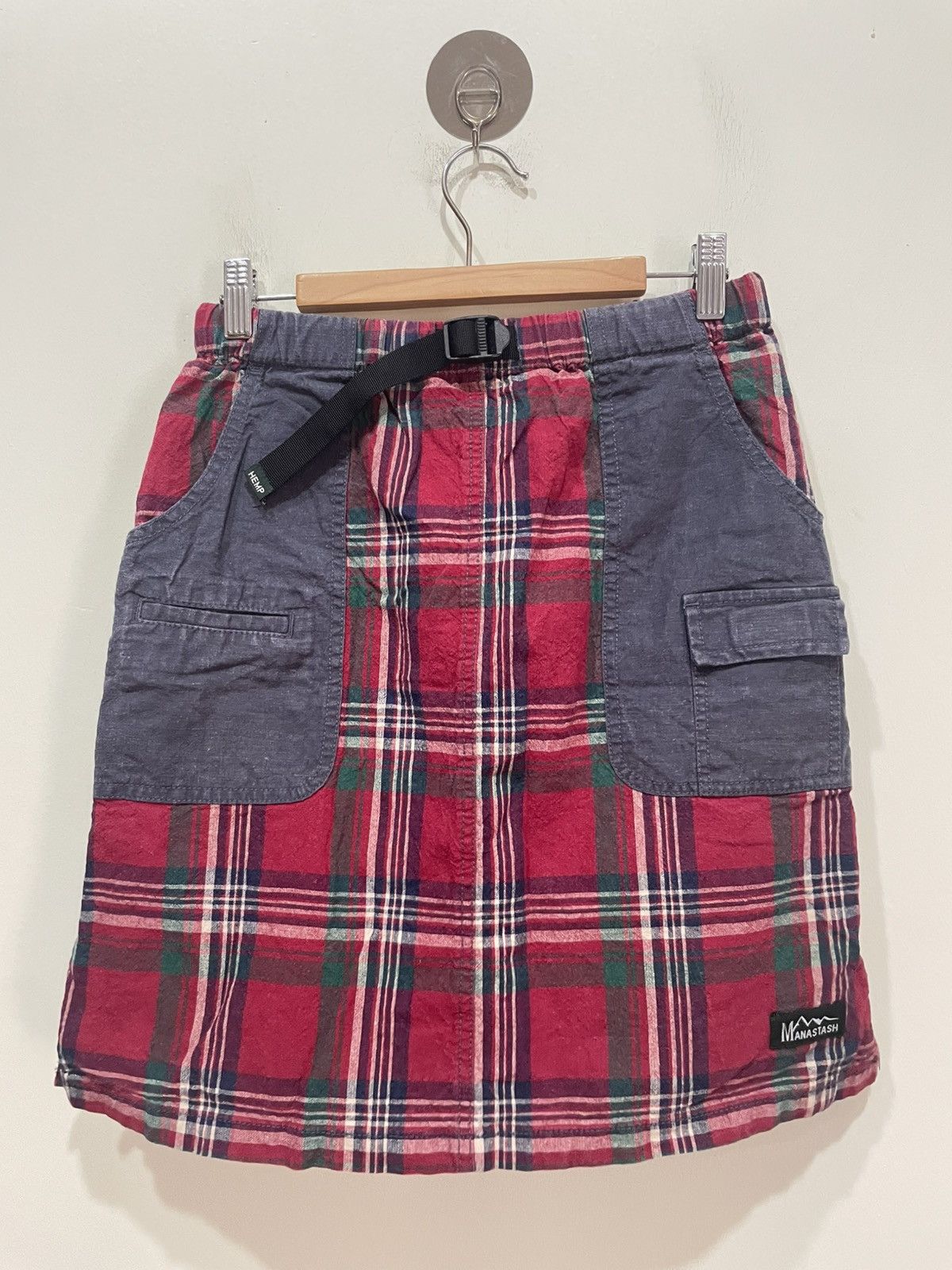Manastash Manastash Pocketed Mini Skirt Size 26" / US 2 / IT 38 - 1 Thumbnail