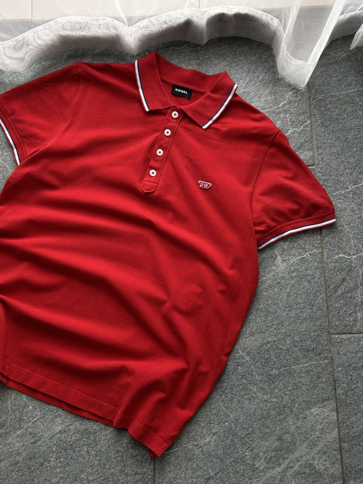 Diesel Vintage shirt polo tee diesel large Size US L / EU 52-54 / 3 - 5 Thumbnail