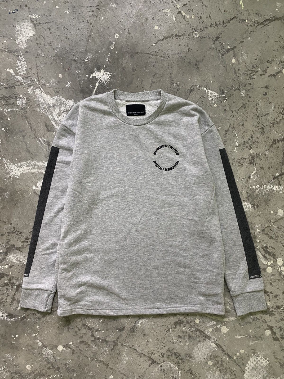 Number (N)ine Number NINE Denim Pocket Pullover Sweatshirt Size US M / EU 48-50 / 2 - 2 Thumbnail