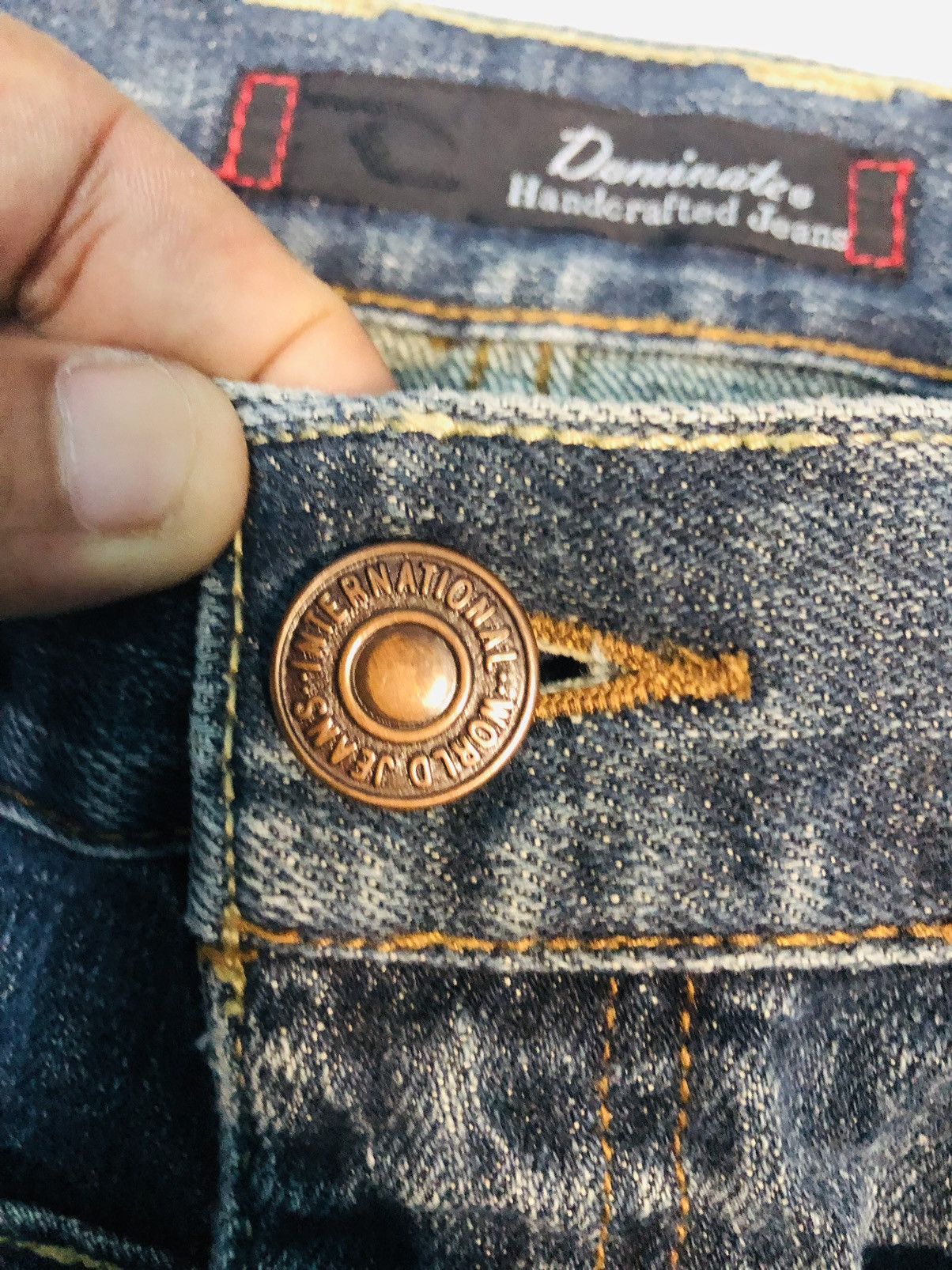 Japanese Brand Dominates Double Waist Jeans (2) Size US 30 / EU 46 - 8 Thumbnail