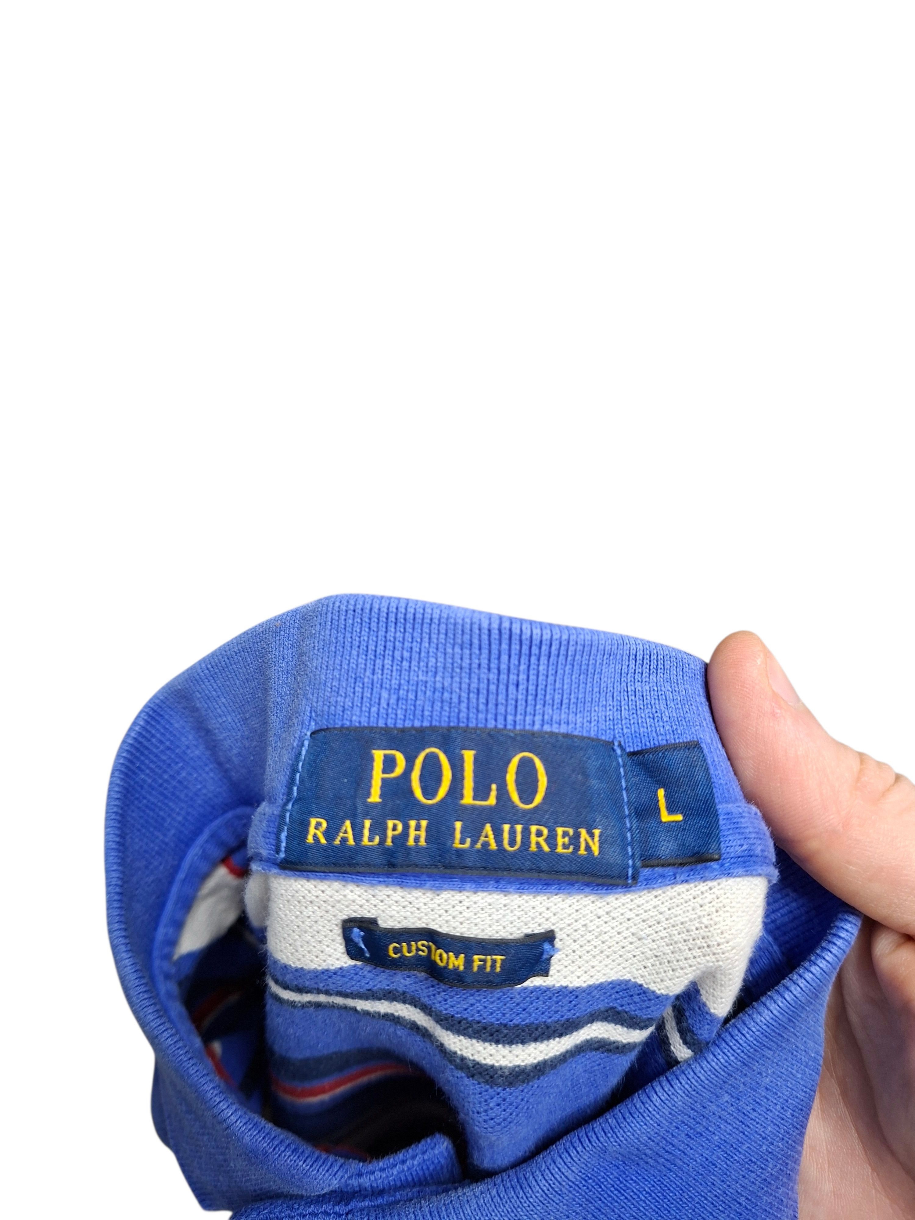 Polo Ralph Lauren POLO RALPH LAUREN VINTAGE LUXURY STRIPED POLO SHIRT Size US L / EU 52-54 / 3 - 4 Thumbnail