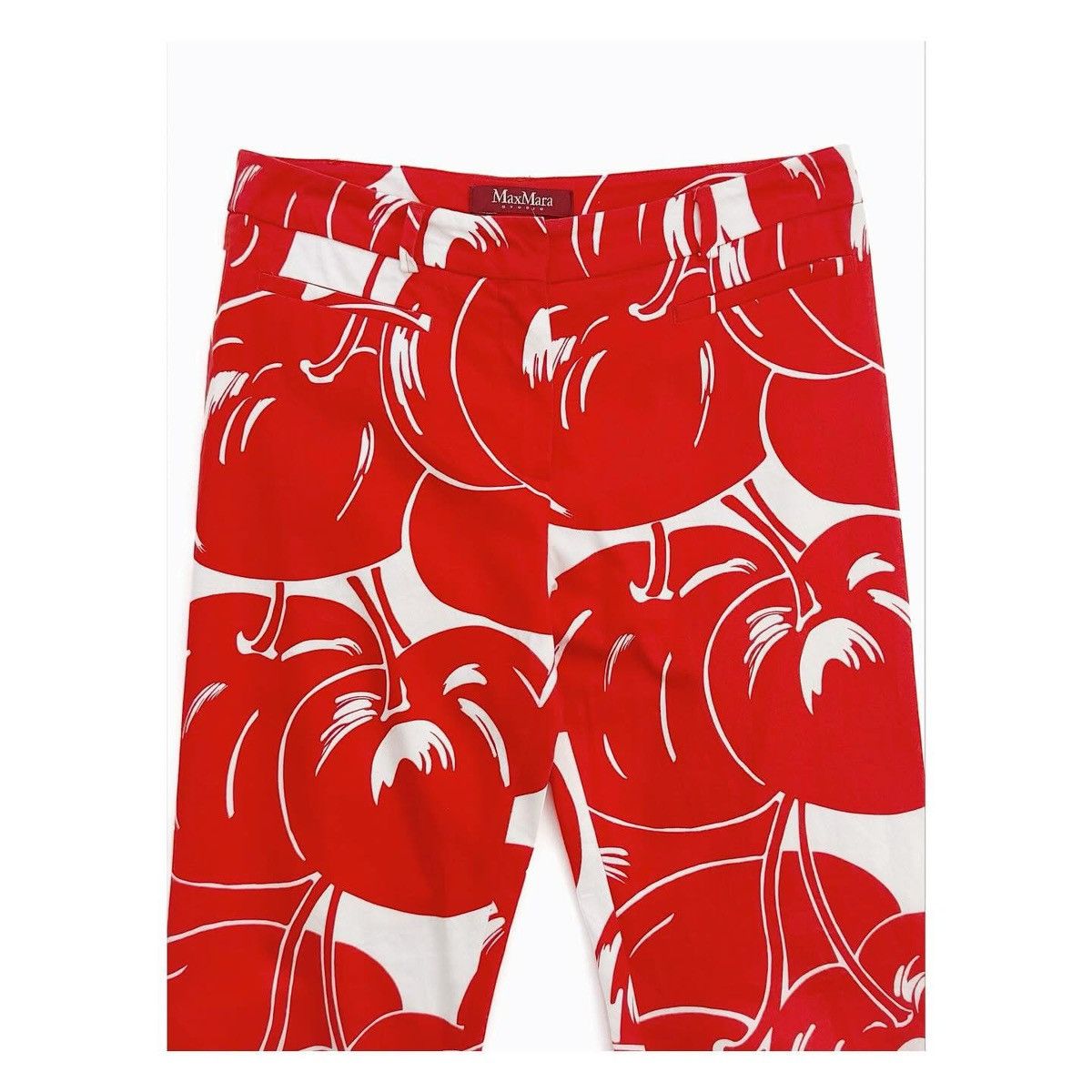 Max Mara Max Mara Cherry Pants Size 29" - 3 Thumbnail