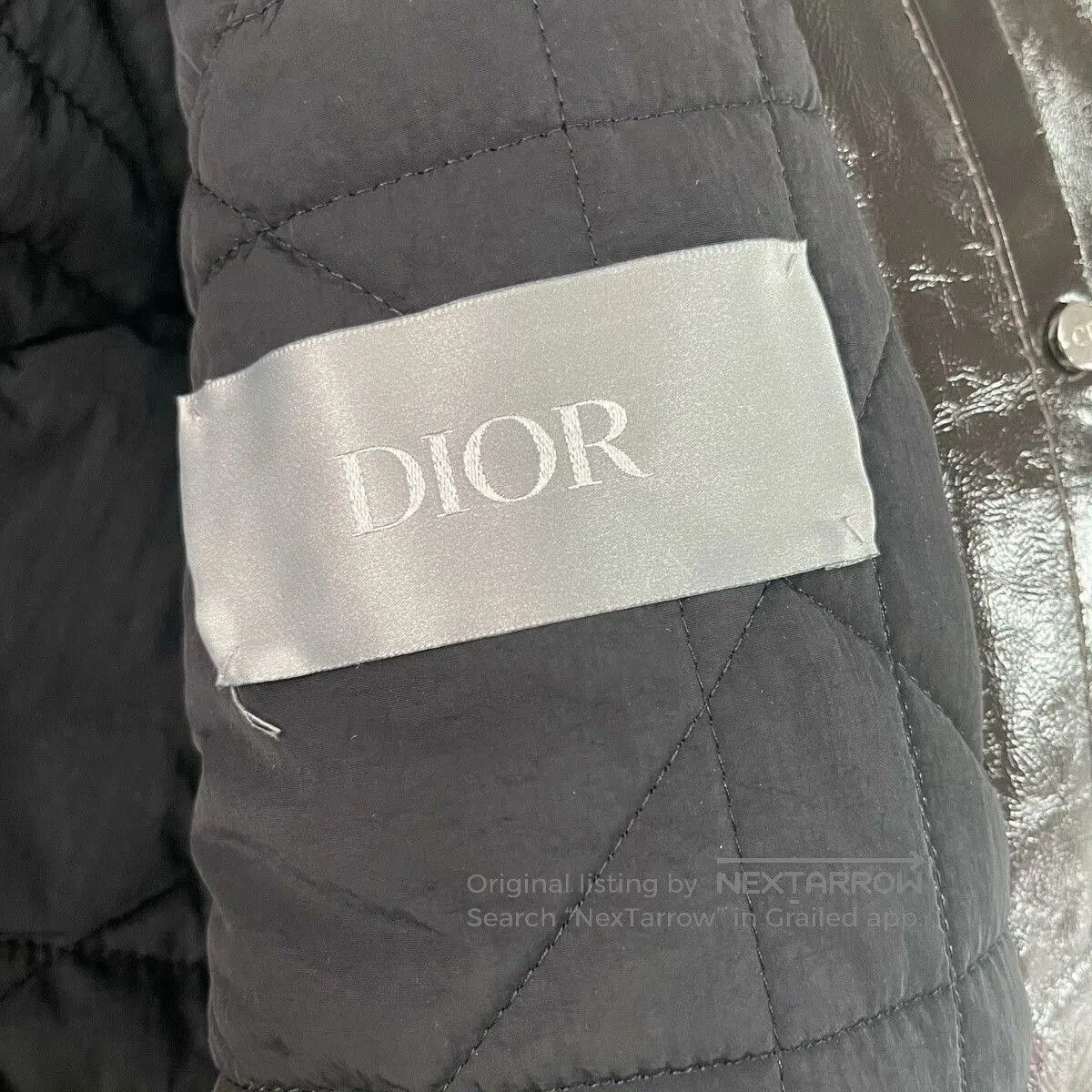 Dior Dior Men's Leather Jacket Fur Collar. Size US M / EU 48-50 / 2 - 6 Thumbnail