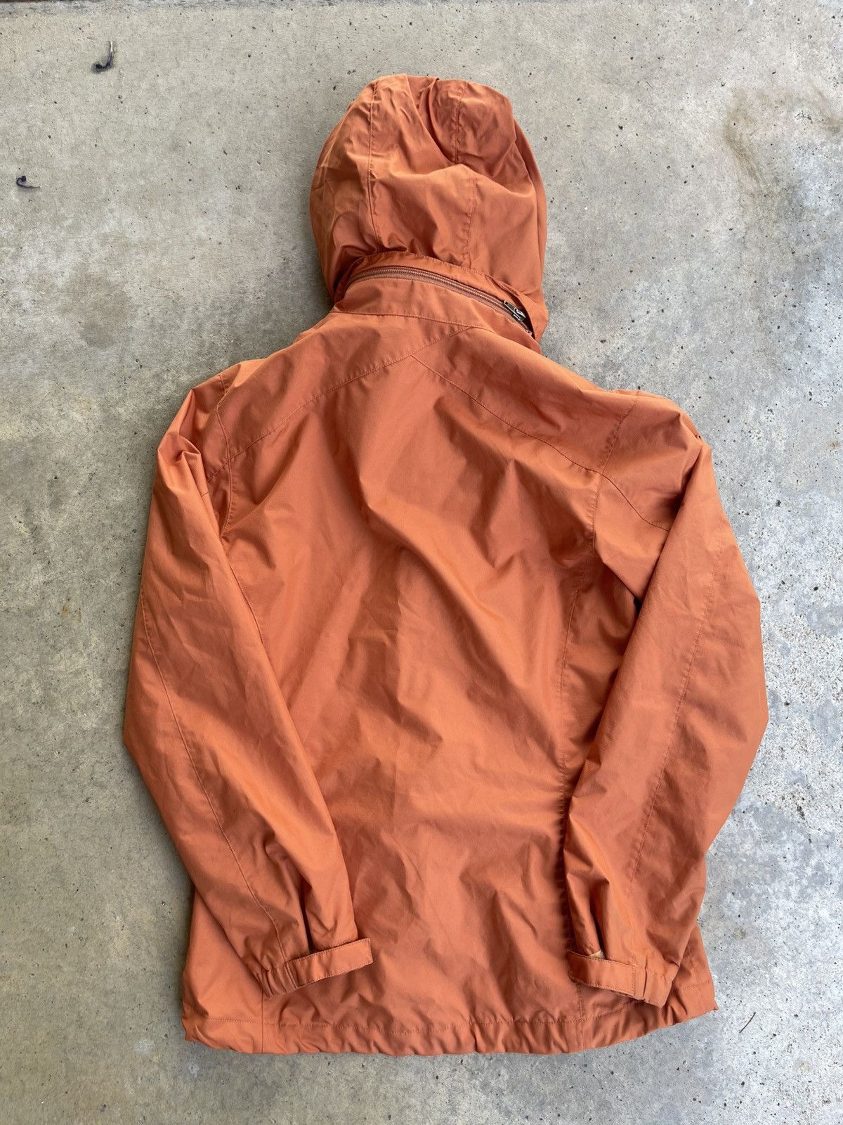 Patagonia Vtg Patagonia Windbreaker Puffer Orange Jacket Hooded Coat Size XS / US 0-2 / IT 36-38 - 6 Thumbnail