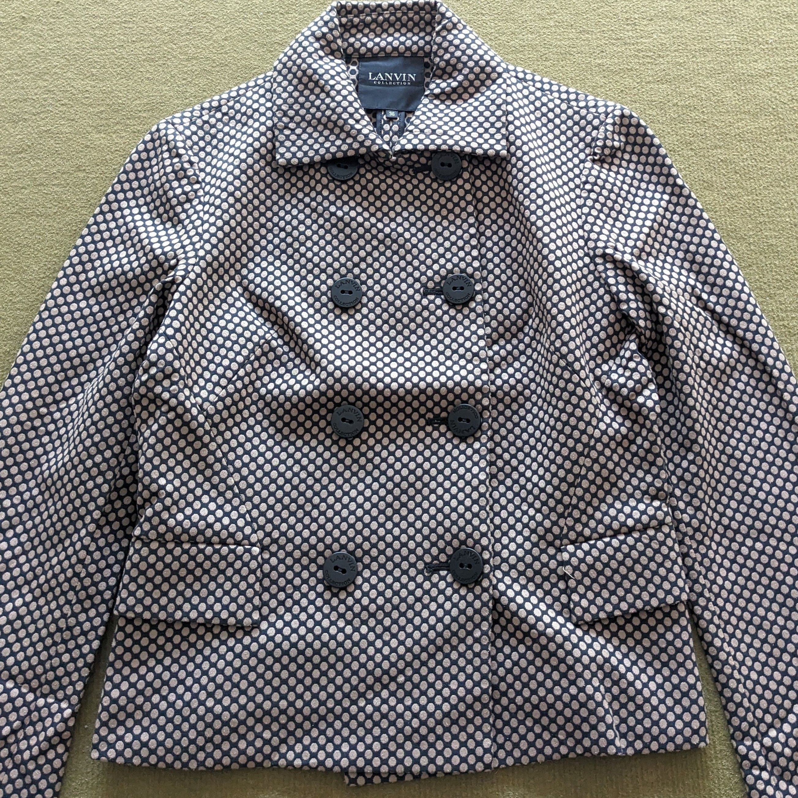Lanvin Vintage LANVIN COLLECTION Fashion Designer Blazer Size US XS / EU 42 / 0 - 2 Thumbnail