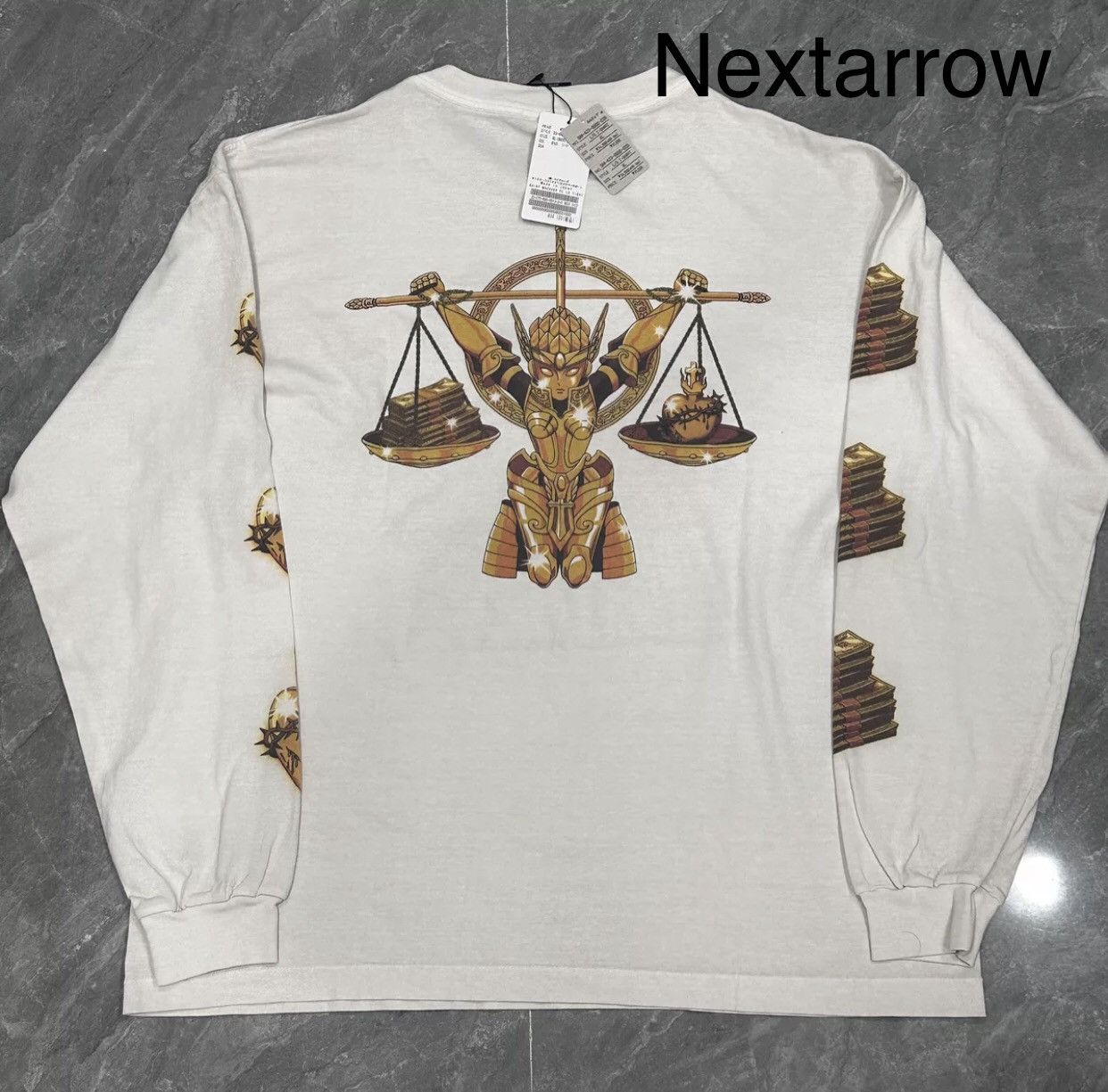 Saint Michael Saint Michael x Clot Gold Saint Seiya Long Sleeve Shirt Size US XL / EU 56 / 4 - 2 Thumbnail