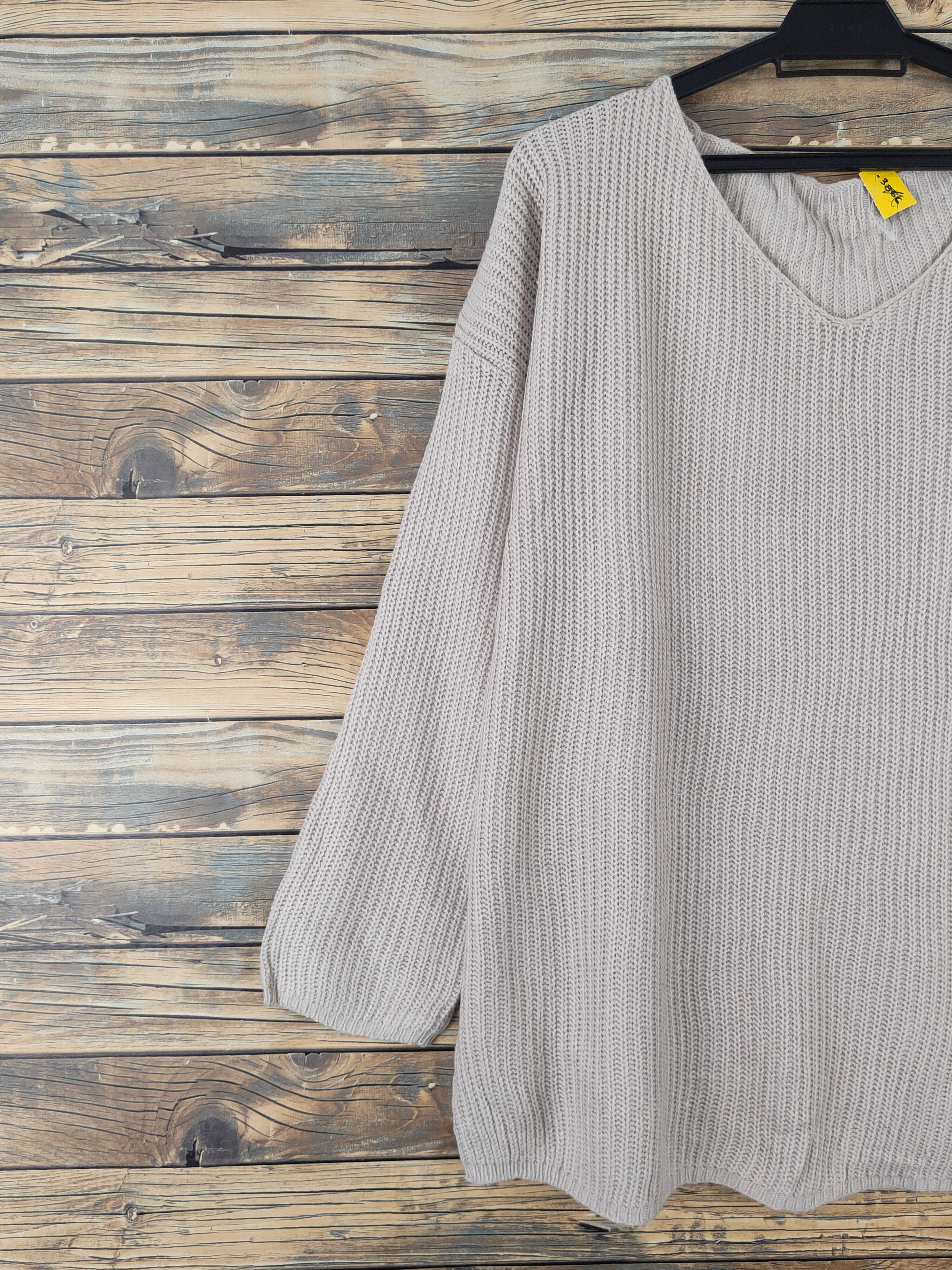 Vintage Titivate Beige Knitwear Sweatshirts #W1827 Size L / US 10 / IT 46 - 3 Thumbnail