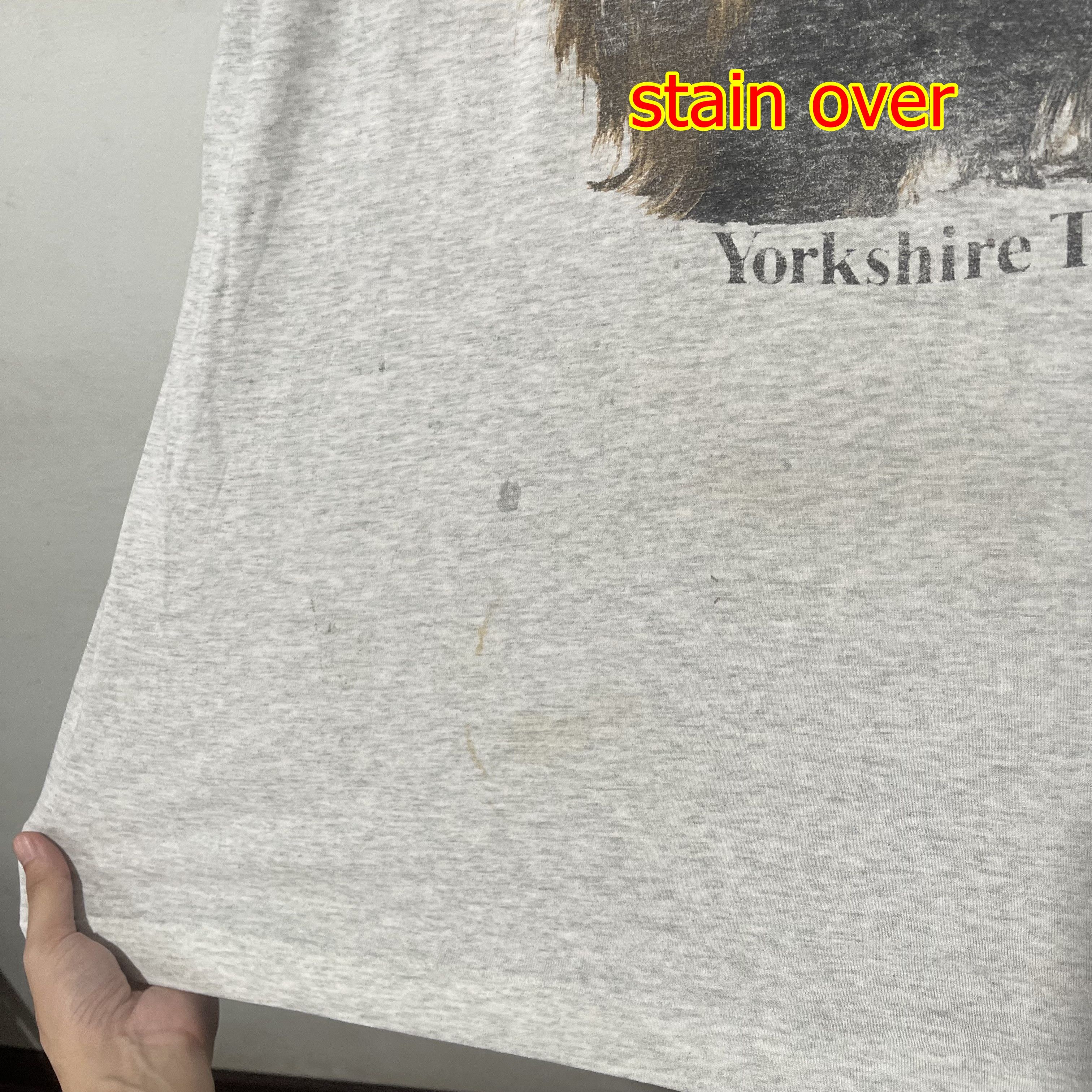 Vintage Vintage 90s Yorkshire Terrier T-Shirt Size US XL / EU 56 / 4 - 8 Thumbnail
