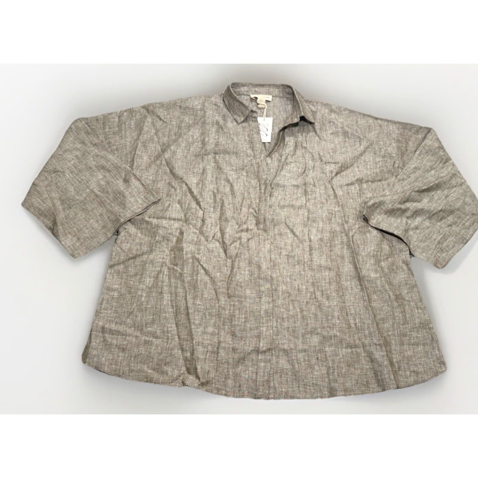 Vintage VINTAGE NWT MAURIE & EVE Reflect Linen Pants & Shirt Set Mocha 12 Women Outfit/Set Linen Mocha 2 Piece Men/Women/Miss? Size XL / US 12-14 / IT 48-50 - 3 Thumbnail